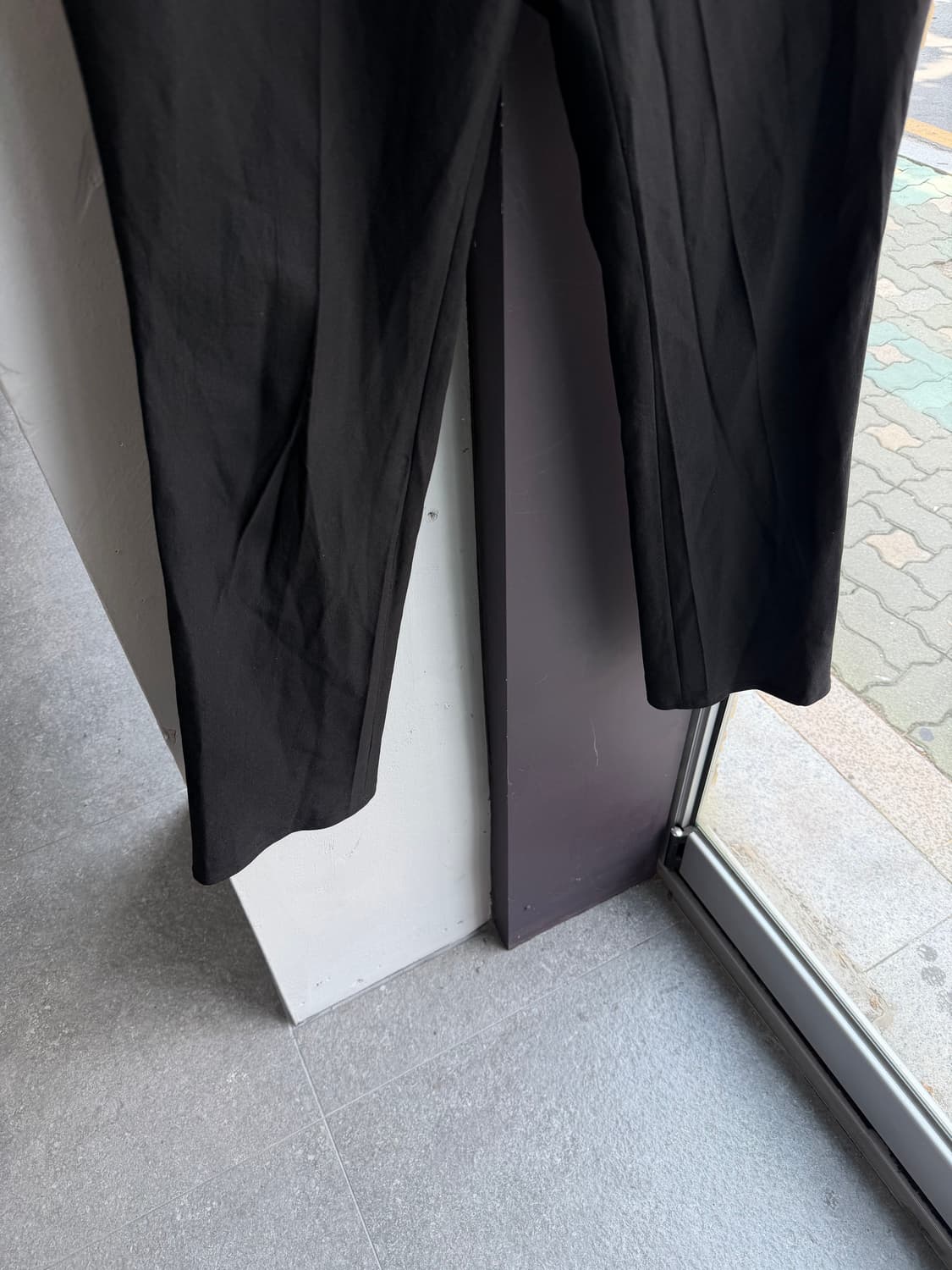 M/ 꼼데가르송 블랙 이지 팬츠 상품이미지4