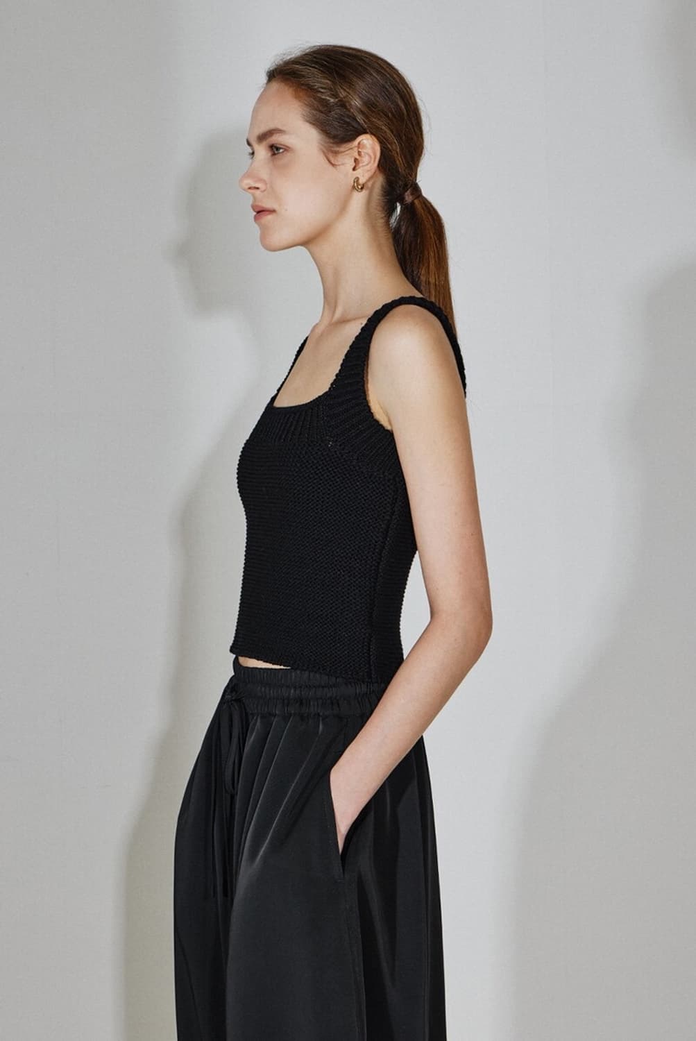 리디피(ridifi) BOLD THREAD KNIT 니트 나시 민소매 상품이미지5