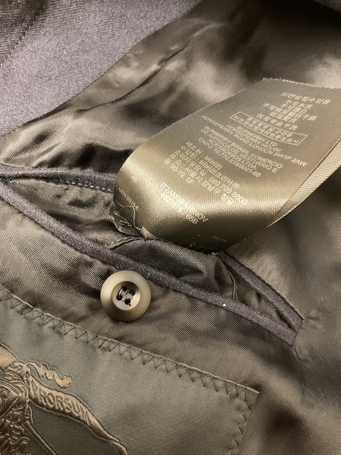 2015 Burberry prorsum cashmere jacket 상품이미지8