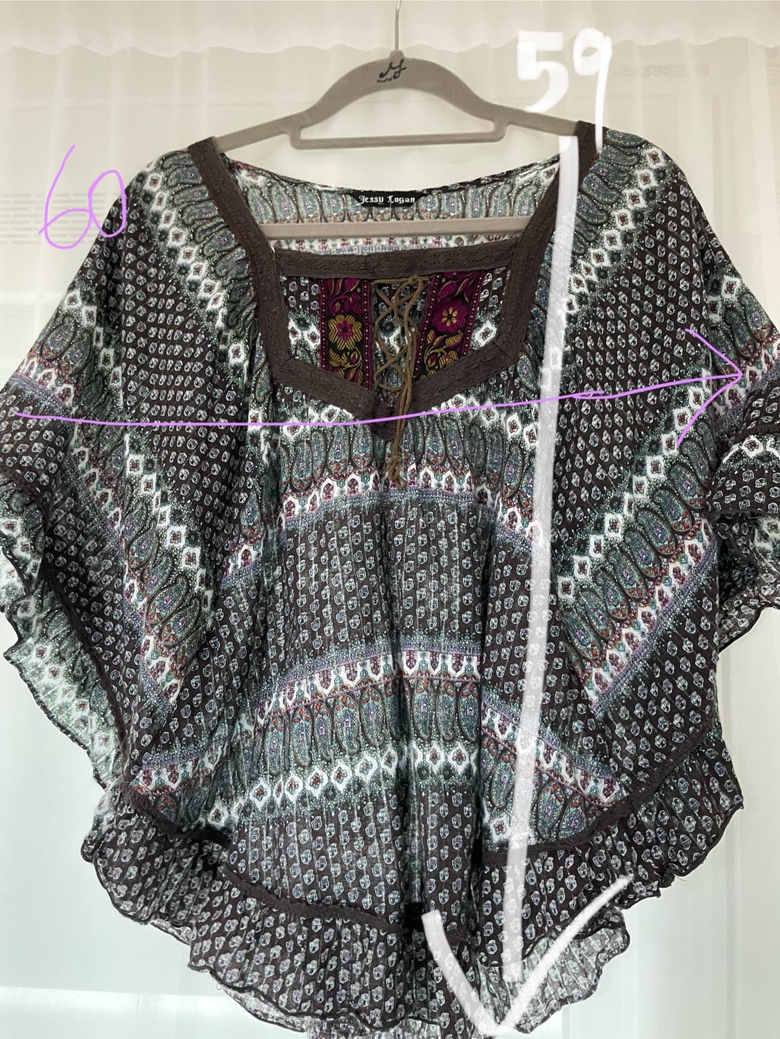 카모메산장 오리엔탈 히피모리 케이프 상품이미지10