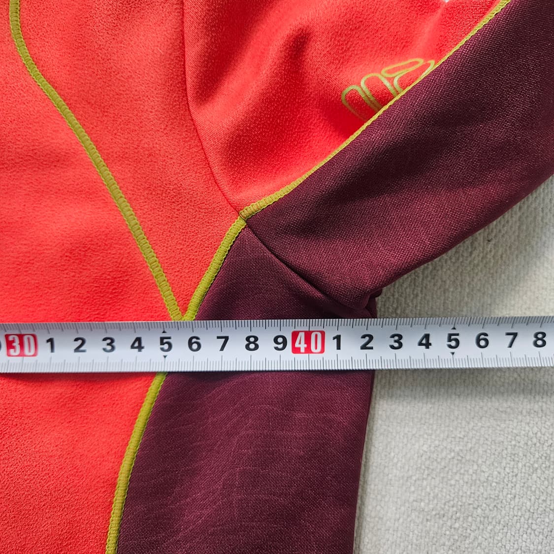 S 컬럼비아 기능성 반집업 등산 긴팔티 0326Y 상품이미지6