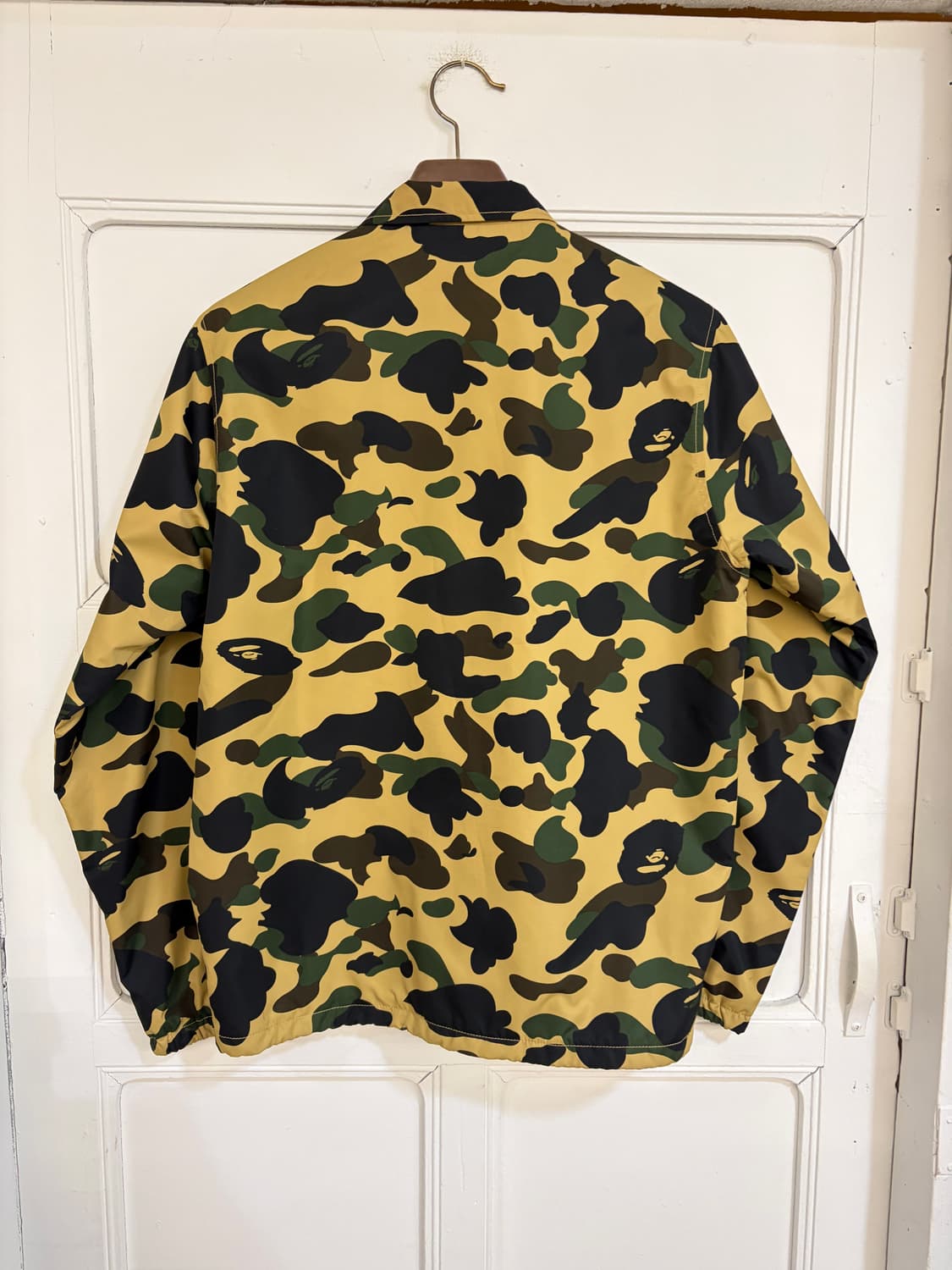 베이프 황계 카모 코치 자켓 바람막이 상품이미지3