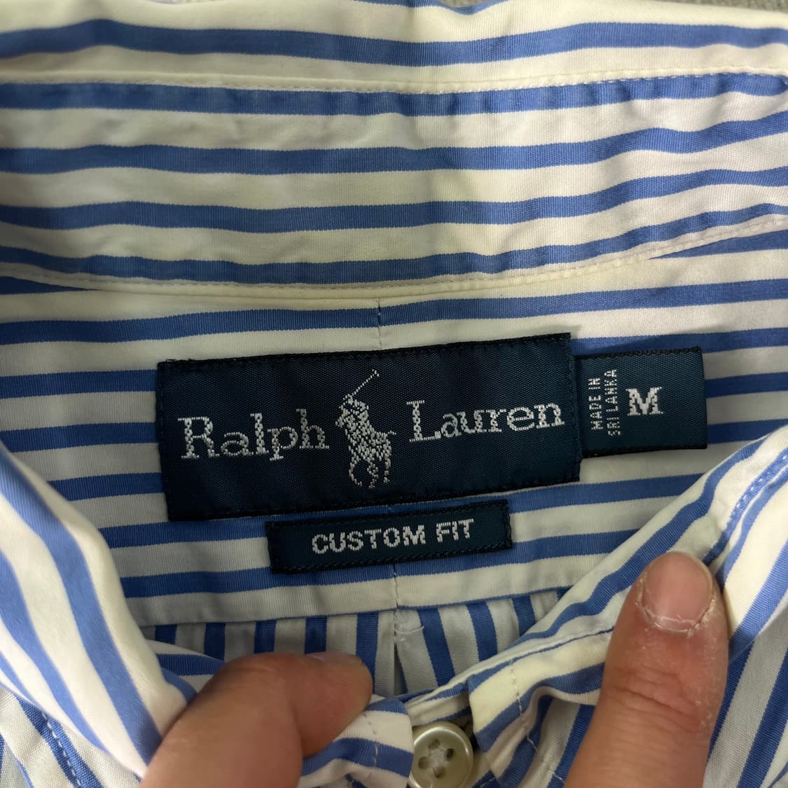 100 폴로랄프로렌 스트라이프 코튼 셔츠 상품이미지4