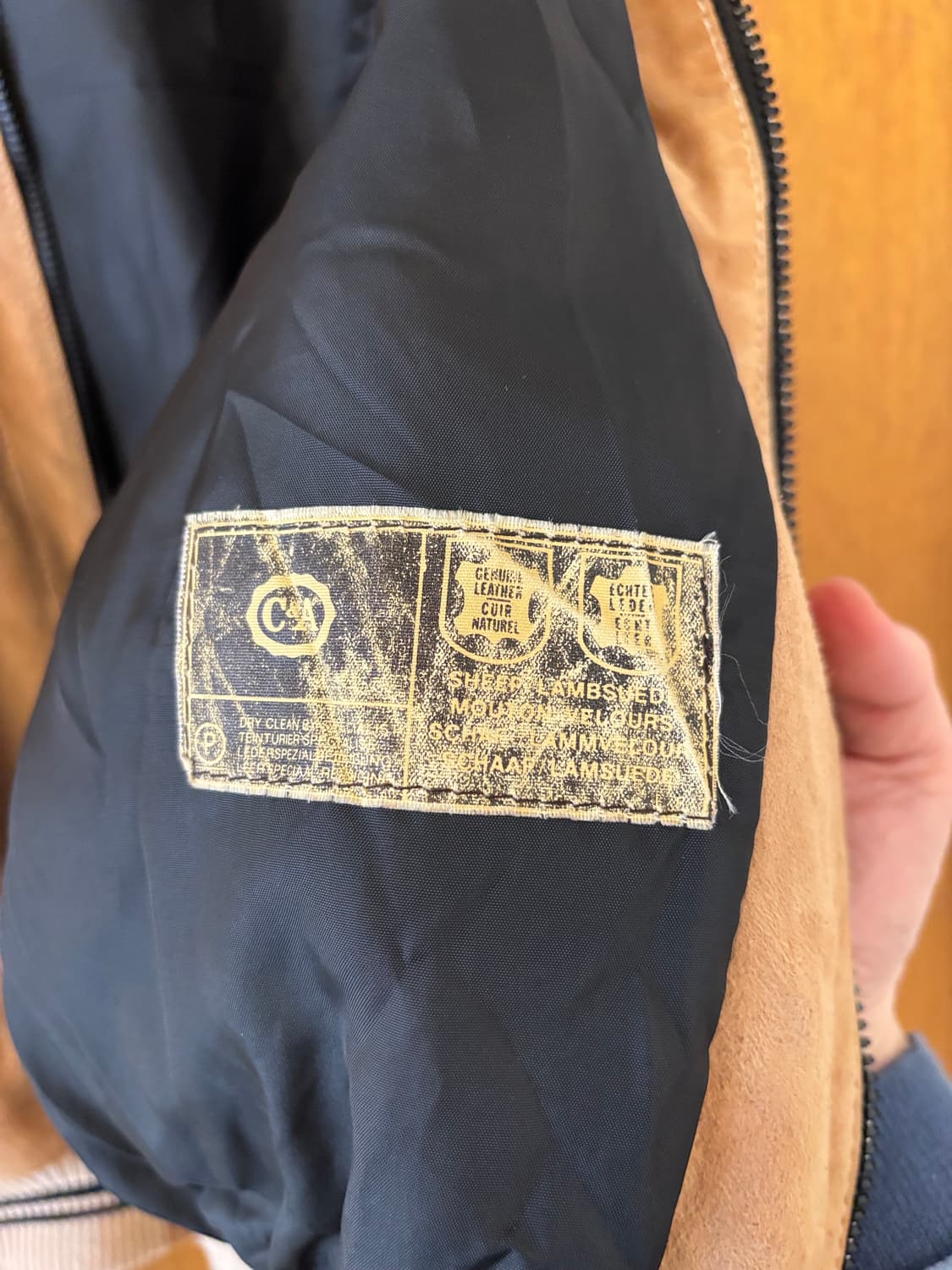 빈티지 스웨이드 자켓 상품이미지6