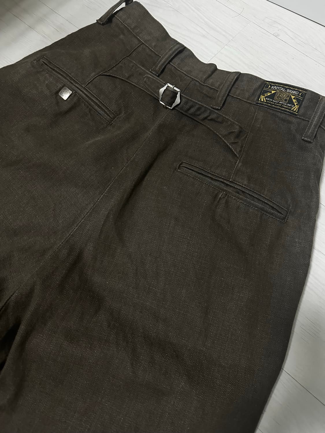 캐피탈 야가수리 브라운 데님팬츠2size 상품이미지2