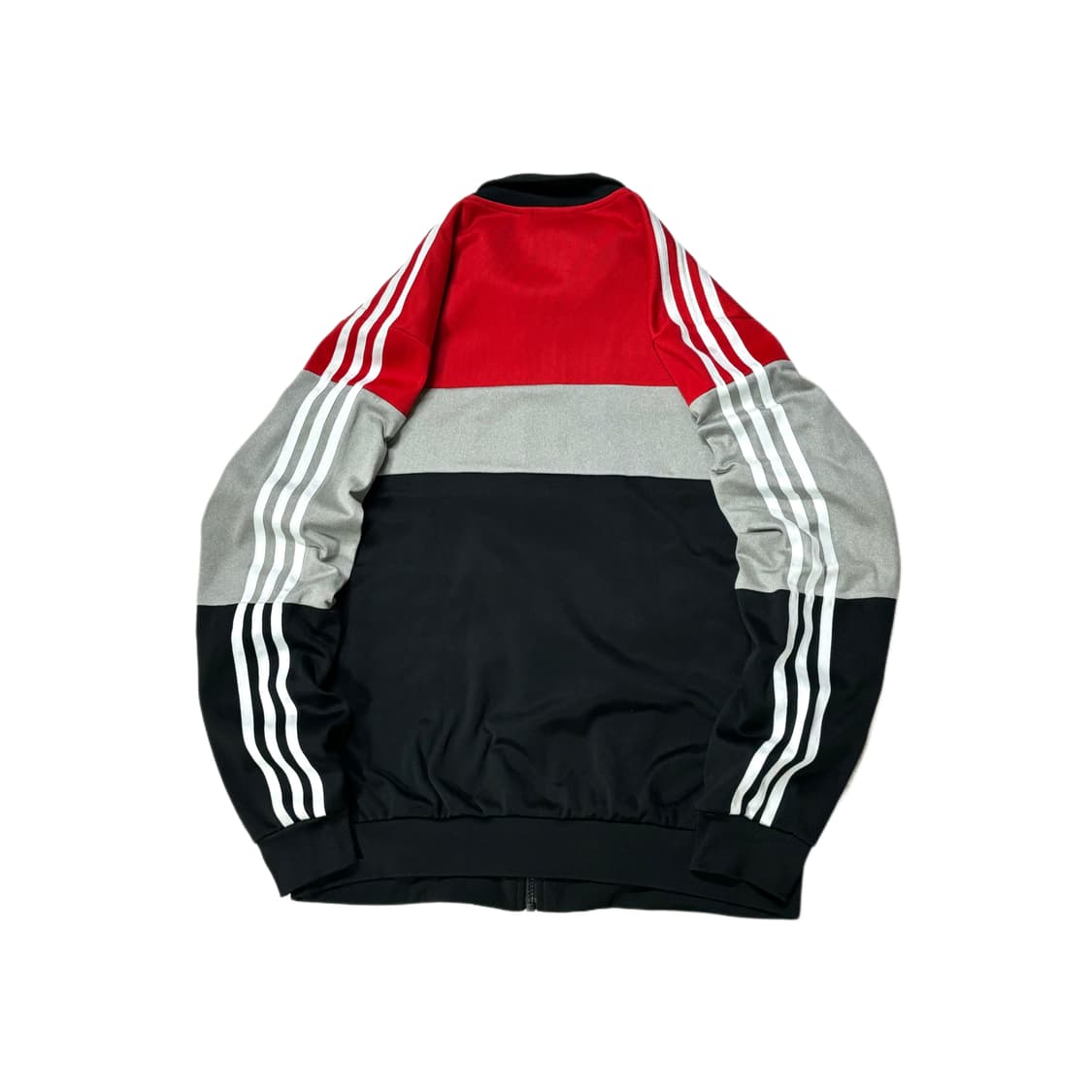 아디다스 맨유 져지 스포티 트랙탑 검흰 블랙 상품이미지4