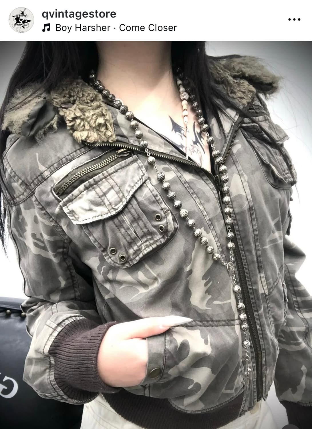 큐빈티지 레전드 누빔자켓 상품이미지1