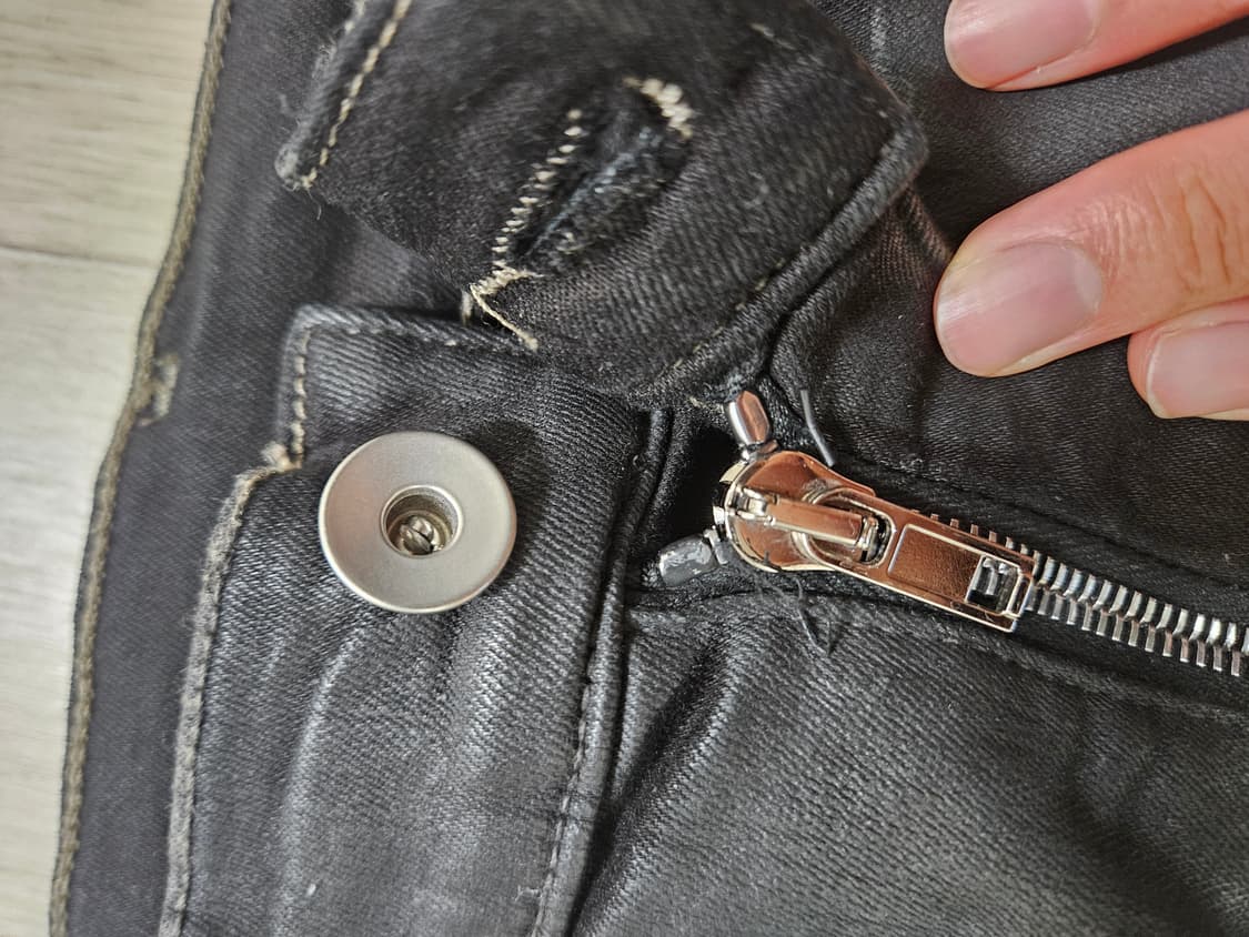 릭오웬스 다크쉐도우 볼란 부츠컷 sbw 33사이즈 상품이미지5