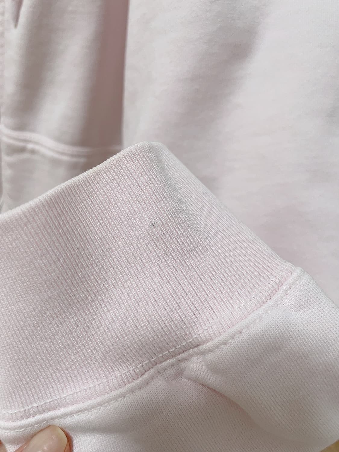 브랜디멜빌 핑크 오버사이즈 후드집업 상품이미지3