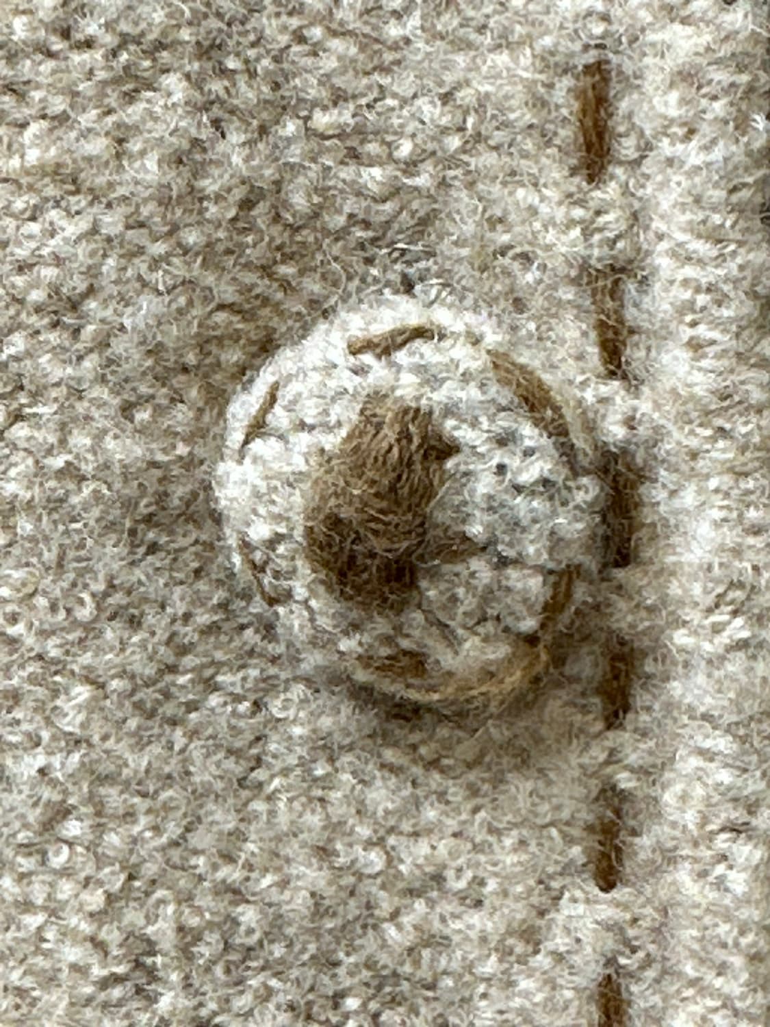 일본빈티지 울 니트 칼라 코트 자켓 상품이미지4