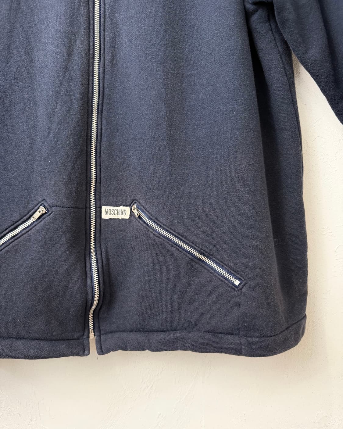 모스키노 "SAVE THIS WORLD" 코튼 집업 상품이미지2