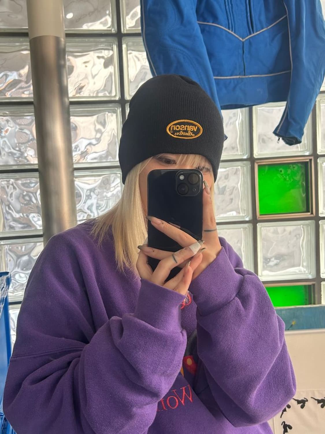 LOGO PATCH BEANIE 로고 패치 비니 상품이미지1