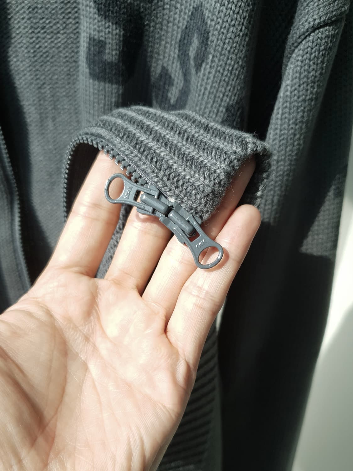 90s,00s Stussy knit hood zipup 상품이미지9