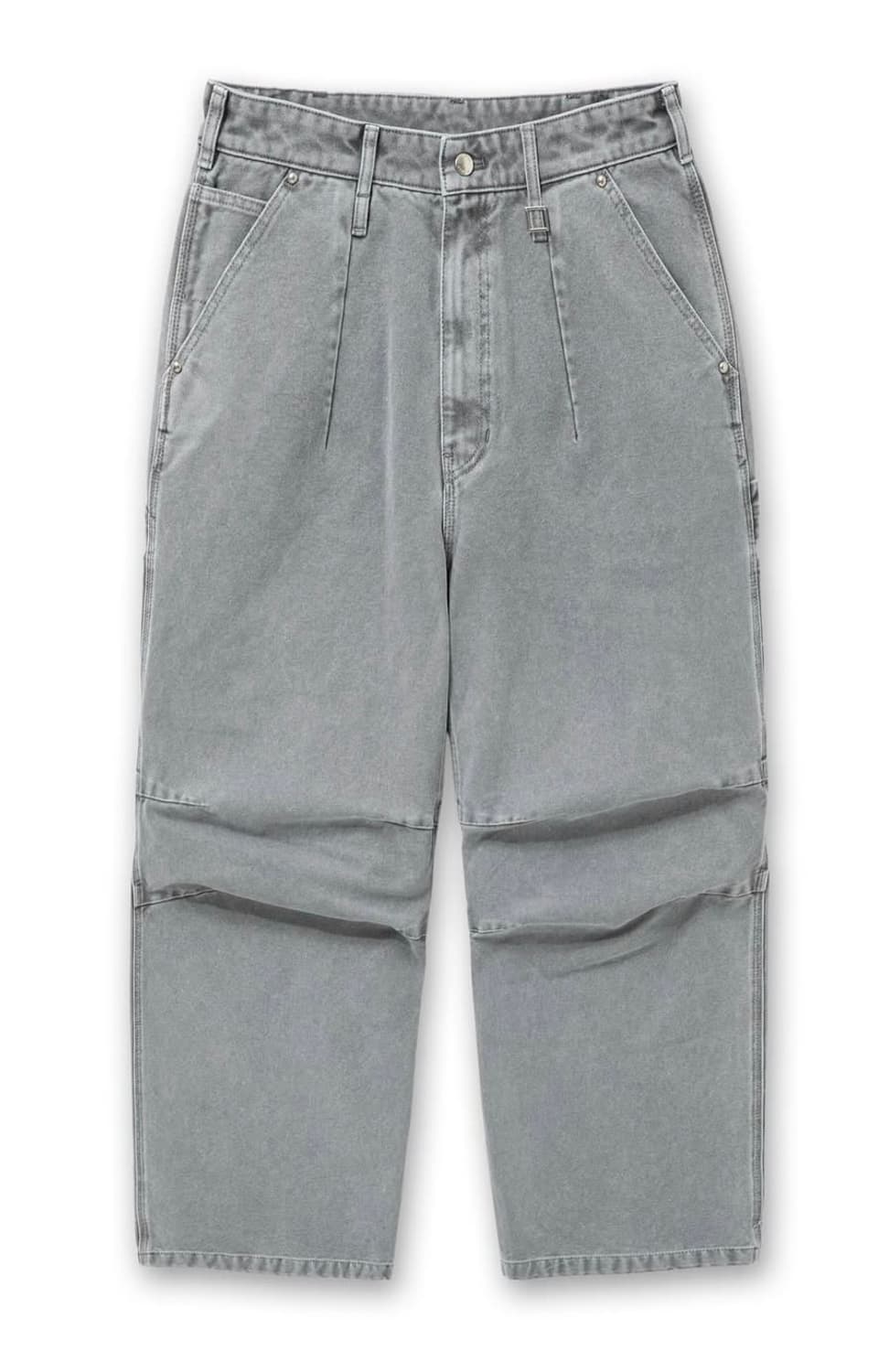 우영미 25SS 3D 데님 팬츠 그레이 50 상품이미지1