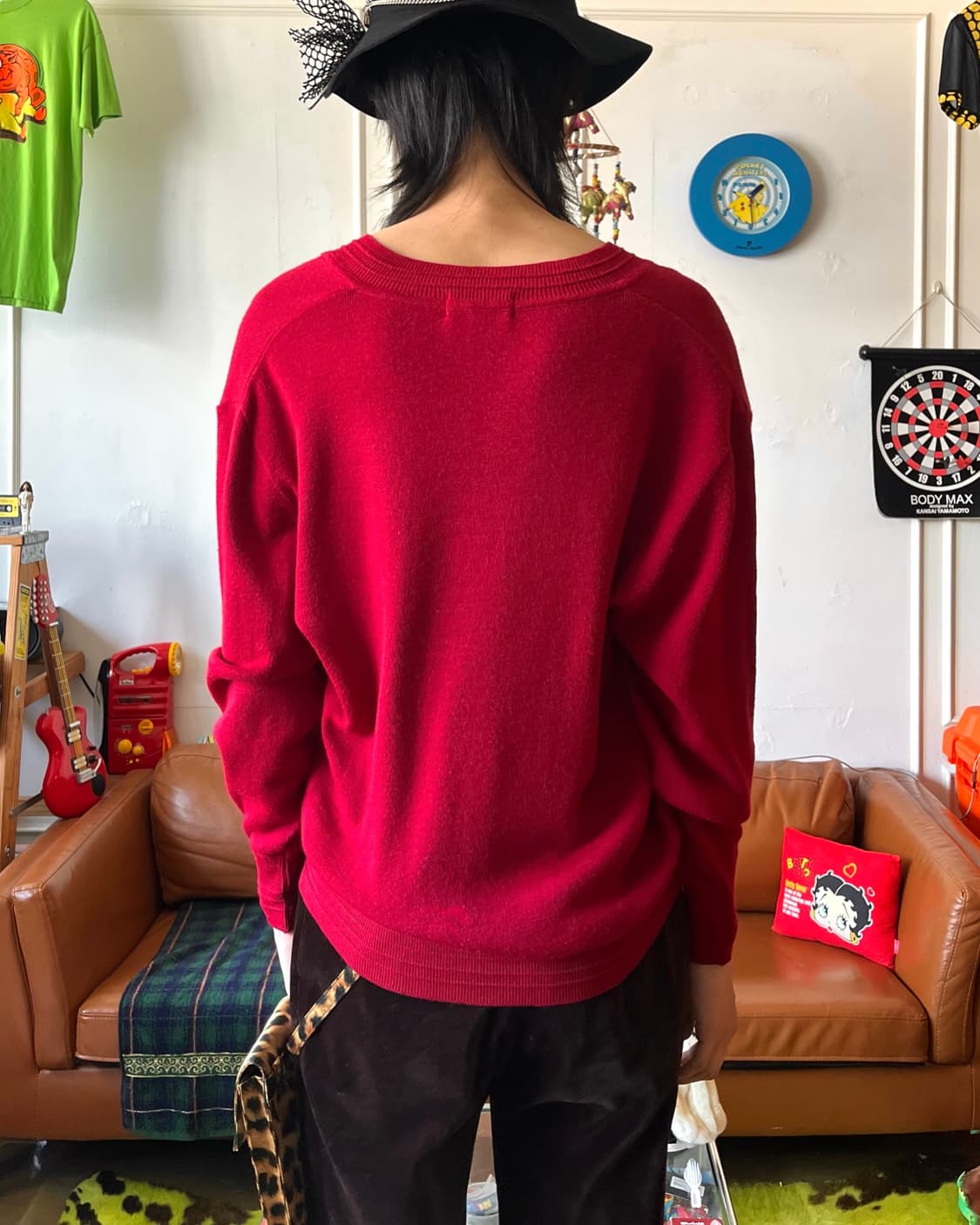 1980-90s Gianni Valentino V-Neck Knit 상품이미지3