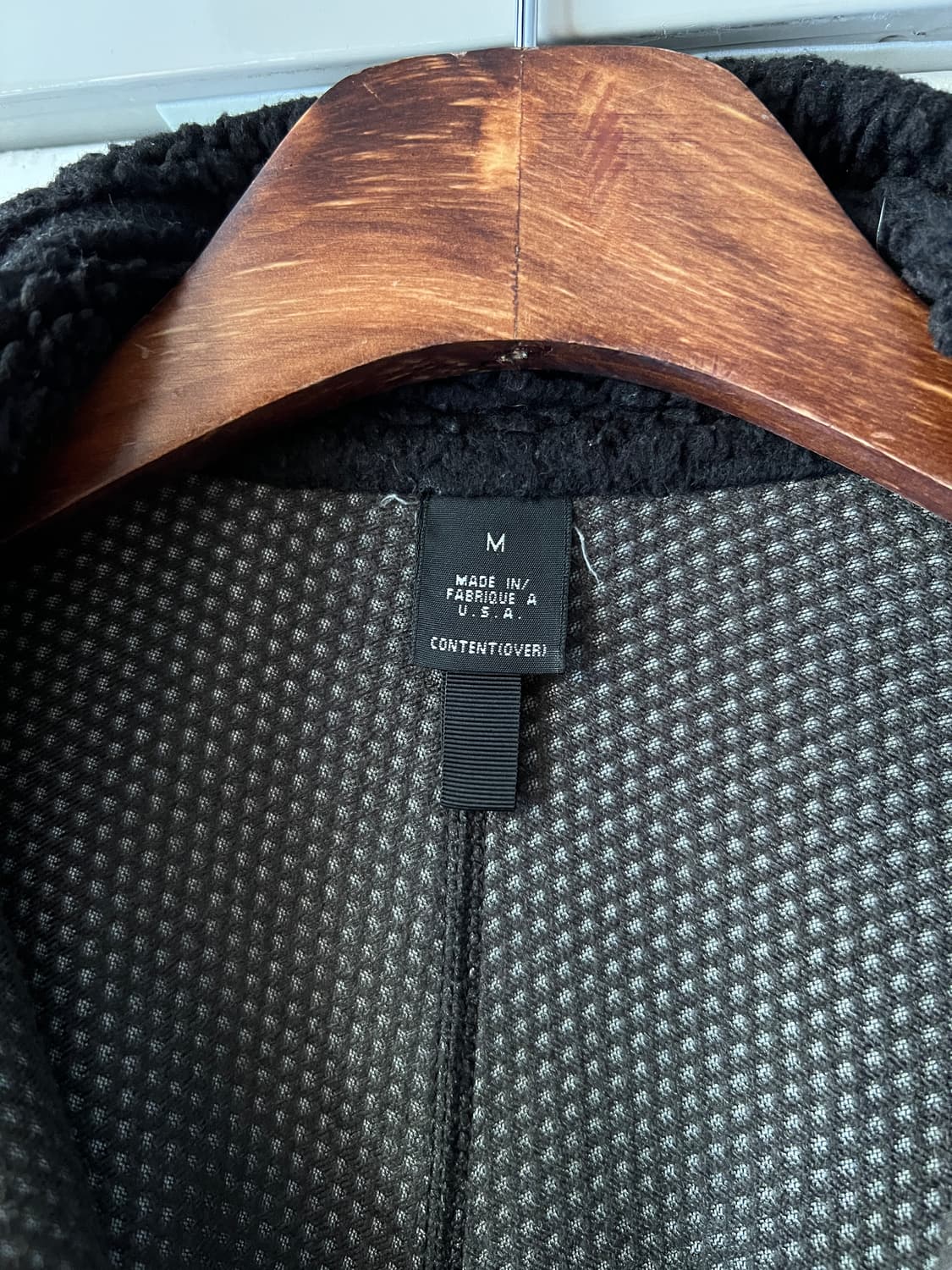 [M]90's 파타고니아 레트로 X Made in USA 블랙 플리스자켓 상품이미지3