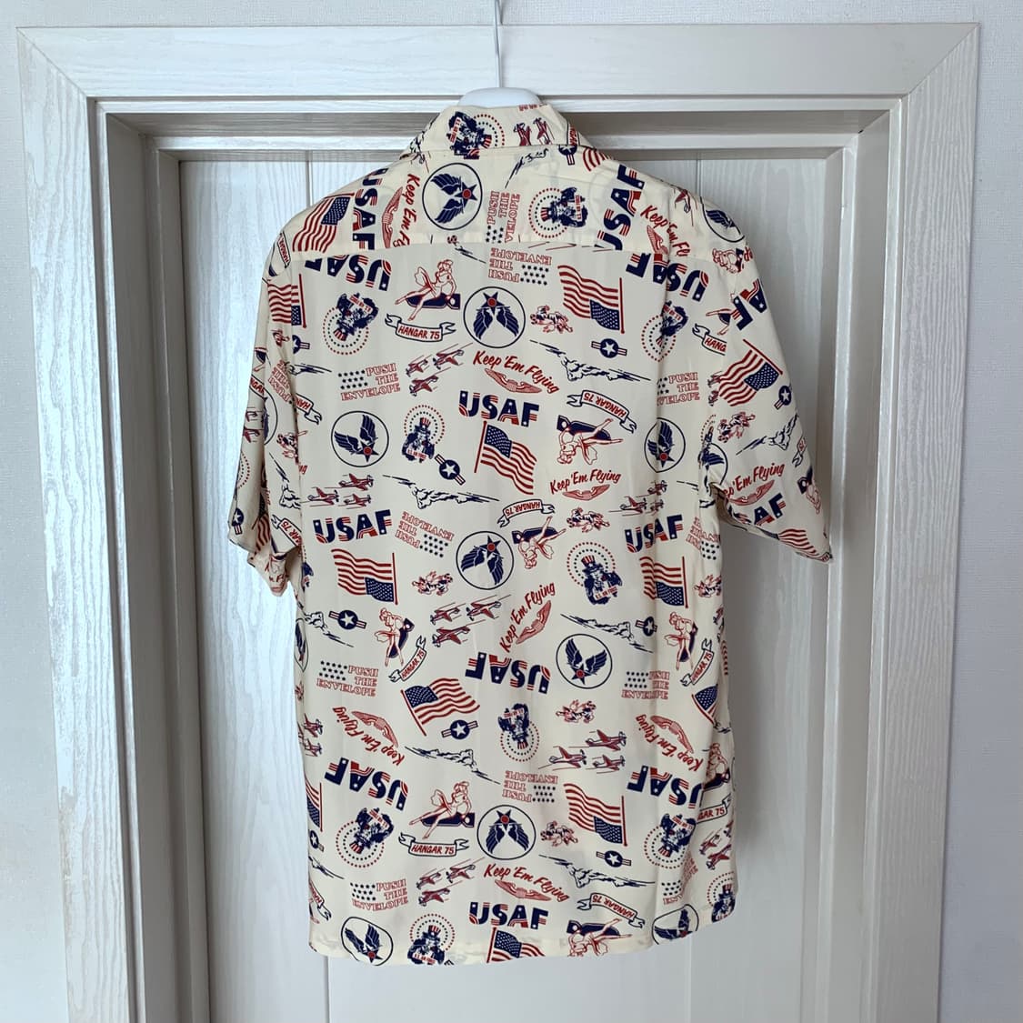 아비렉스 usaf 오픈카라 레이온 셔츠 알로하 상품이미지4
