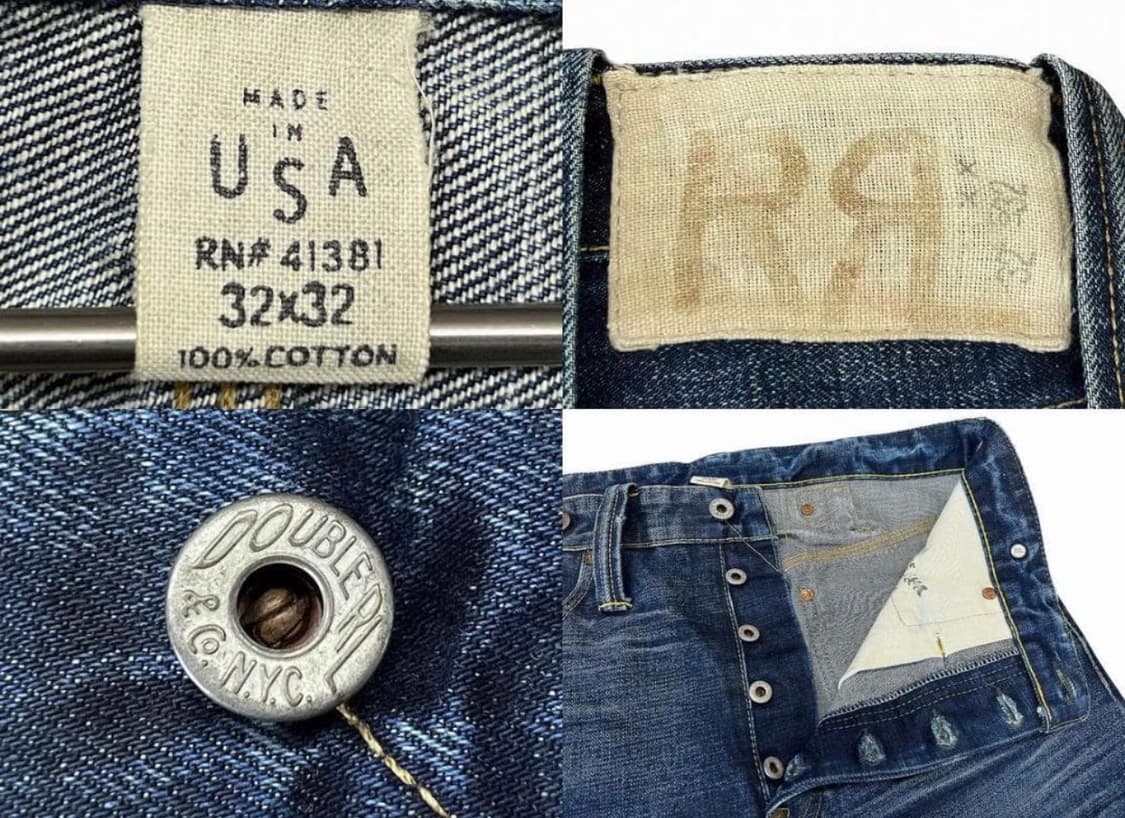 RRL 조니뎁 청바지 볼티모어 32/32 상품이미지5