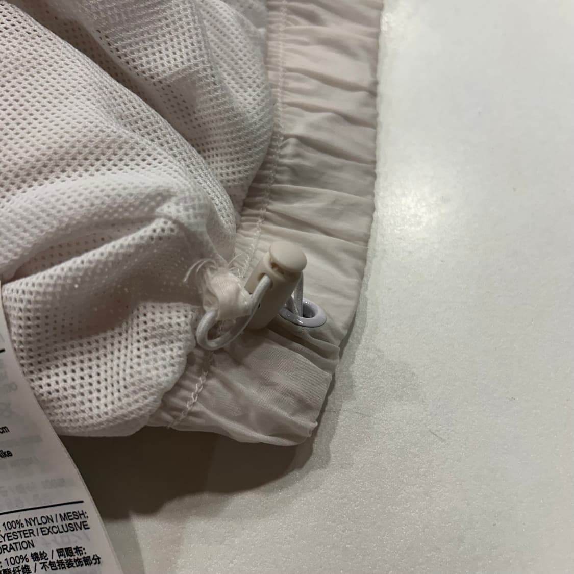 [M] 나이키 스우시 바람막이 화이트 점퍼 A749 상품이미지9