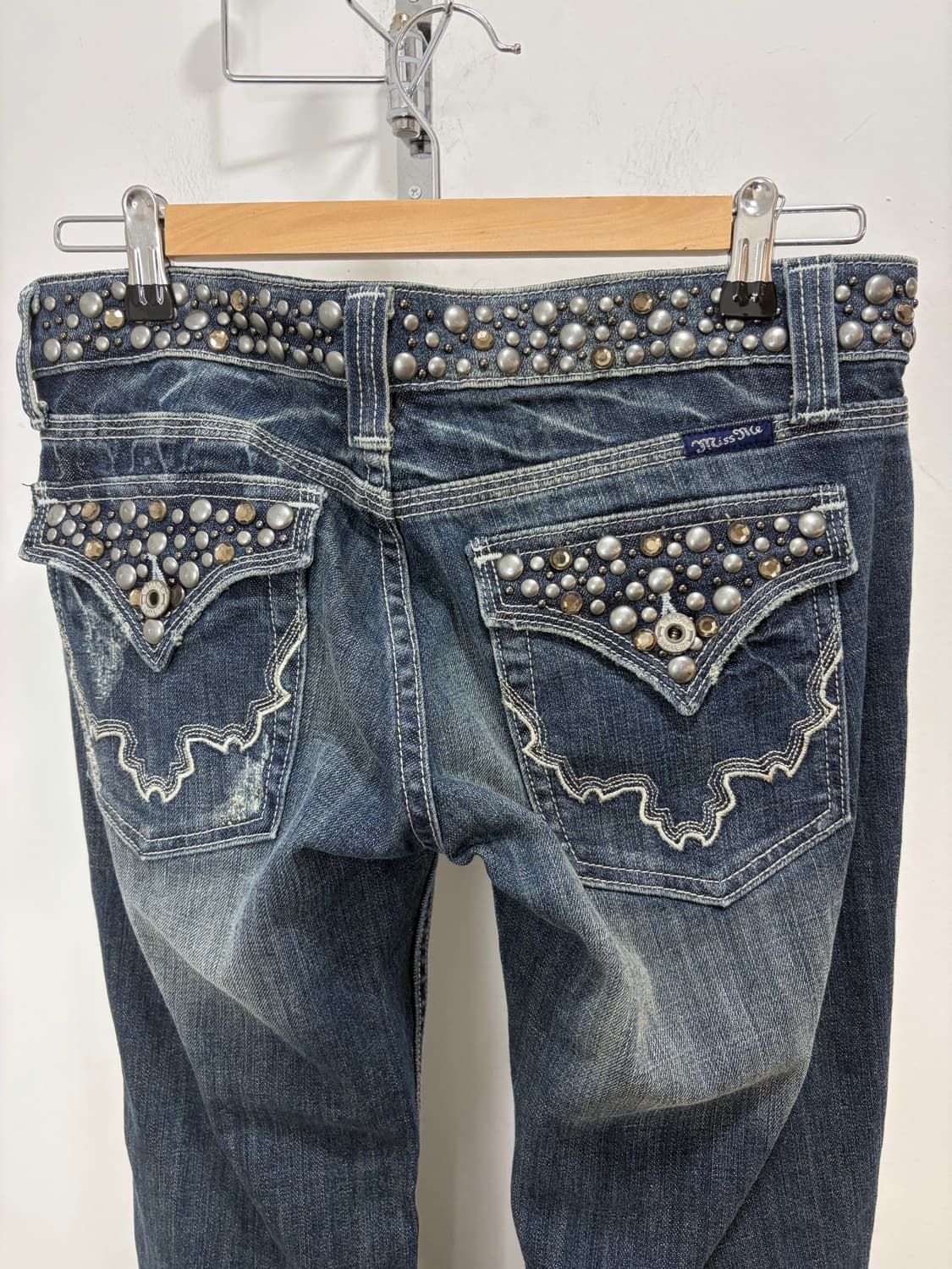 Miss Me 로우라이즈 펑크 데님 팬츠 상품이미지8