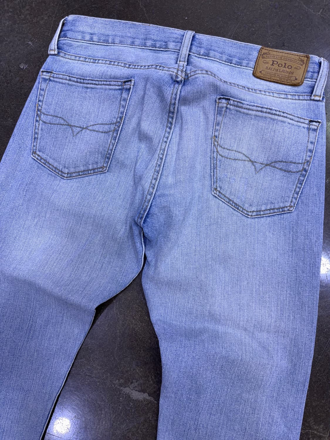 폴로 랄프로렌 설리반 슬림핏 연청 워싱 데님팬츠 청바지 30 상품이미지7