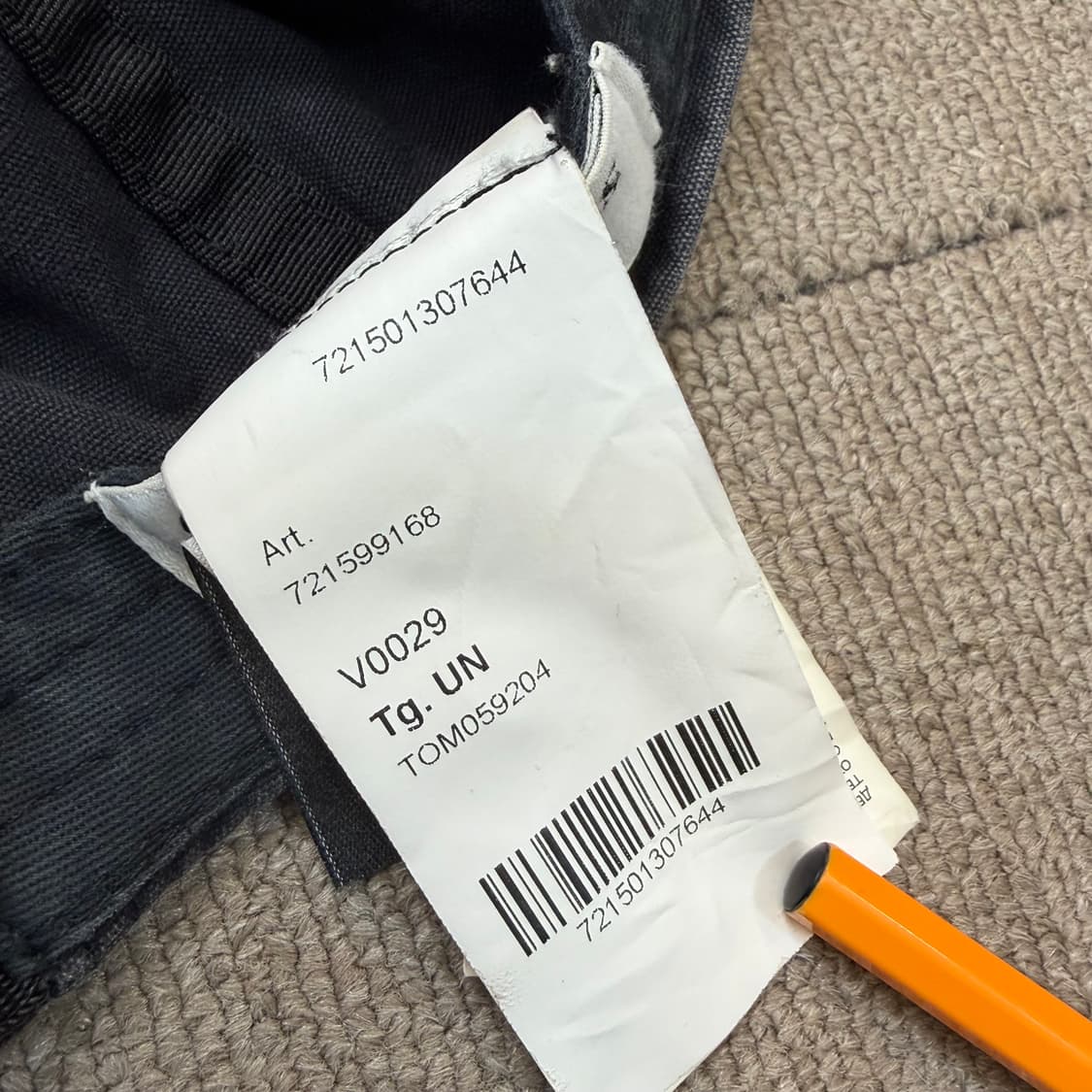 스톤아일랜드 워싱 볼캡  상품이미지4