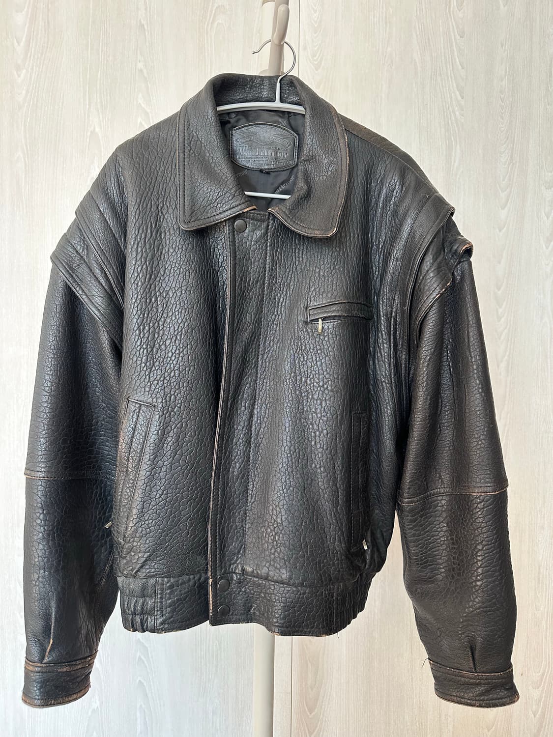 레더 봄버자켓 상품이미지1