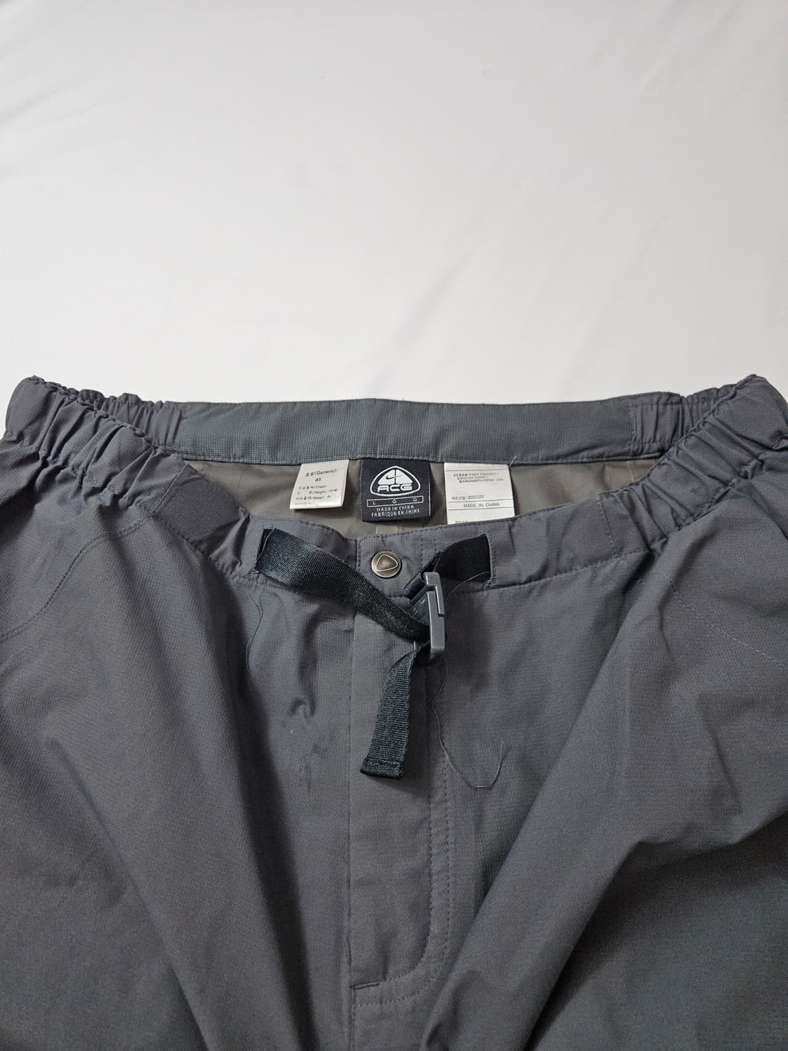 00s 나이키 acg 빈티지 카고팬츠 우븐 고프코어 고어텍스 방수 L 상품이미지3