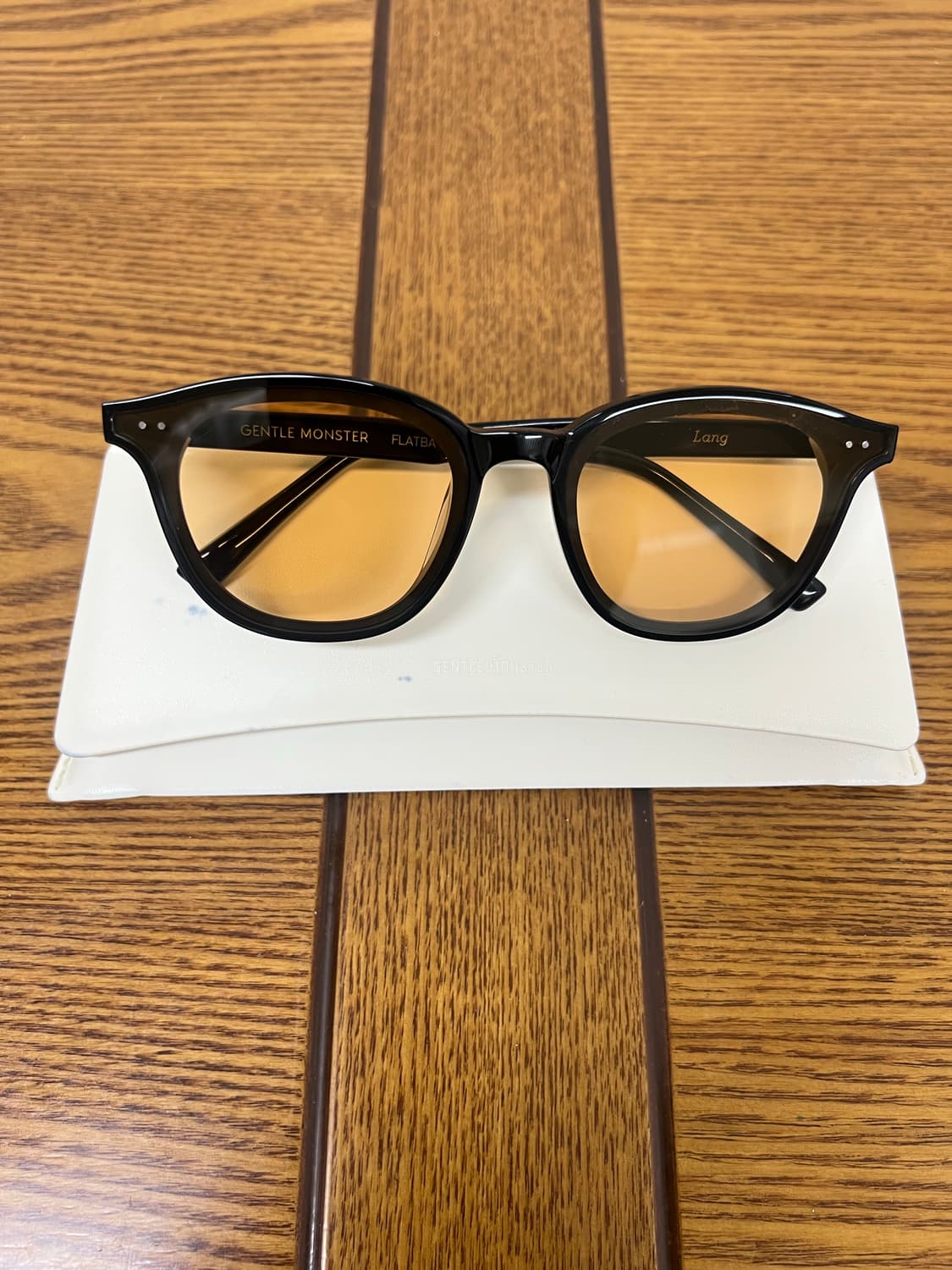 젠틀 몬스터 랭 01(OR) 블랙 오렌지 상품이미지1