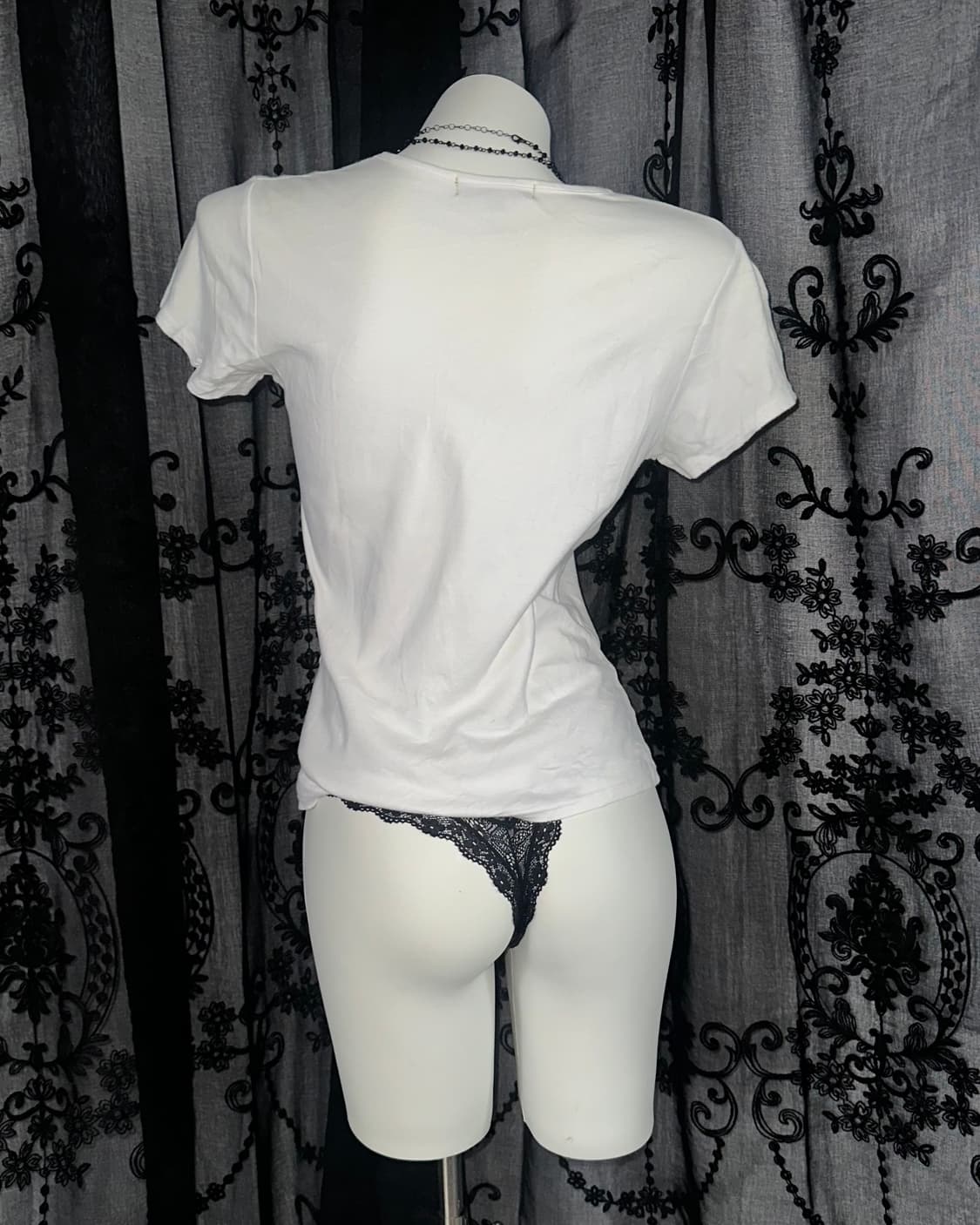 silver lettering short-sleeved 상품이미지3