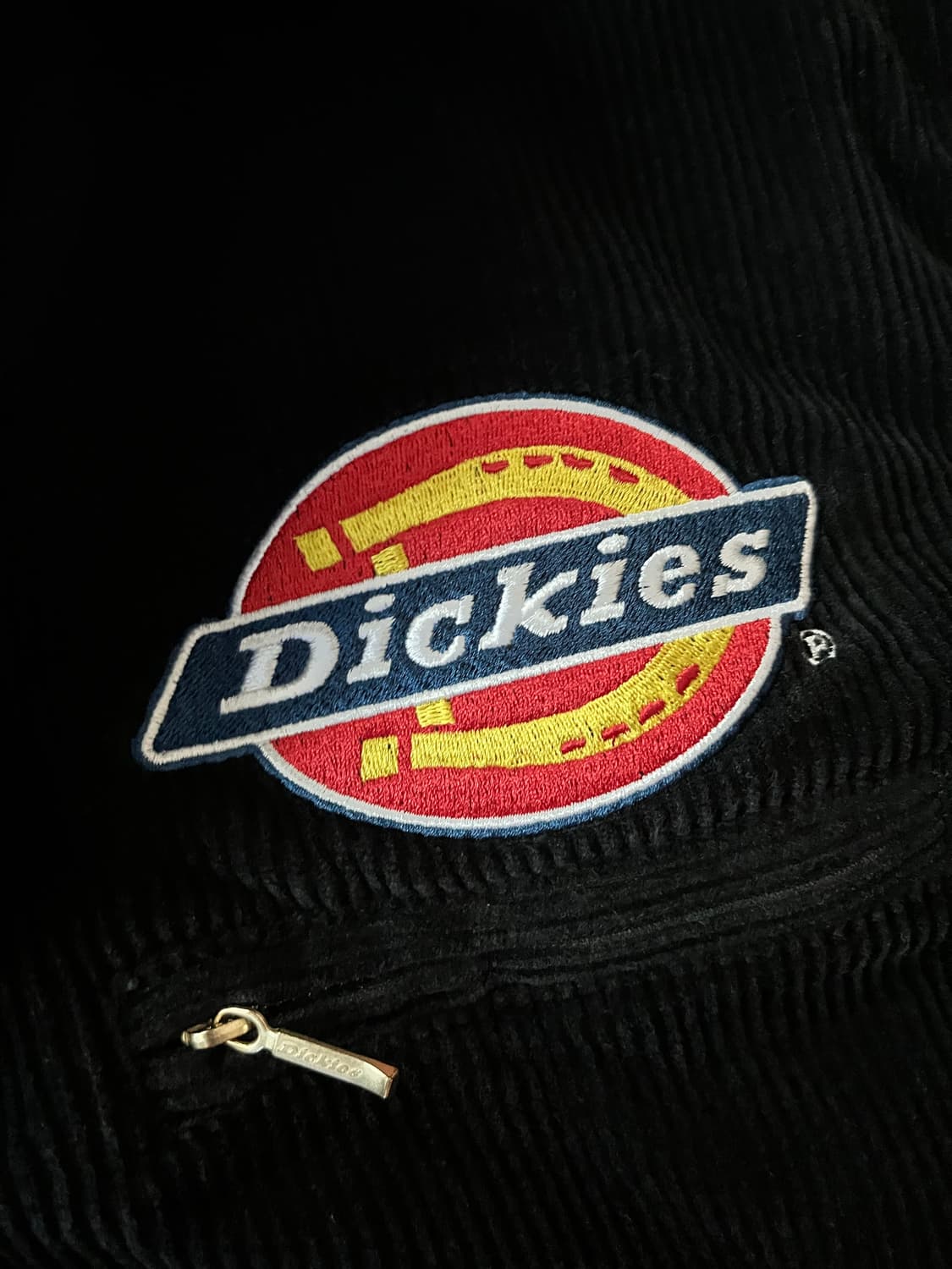 슈프림 X디키즈 블랙 코듀로이 워크자켓 상품이미지3