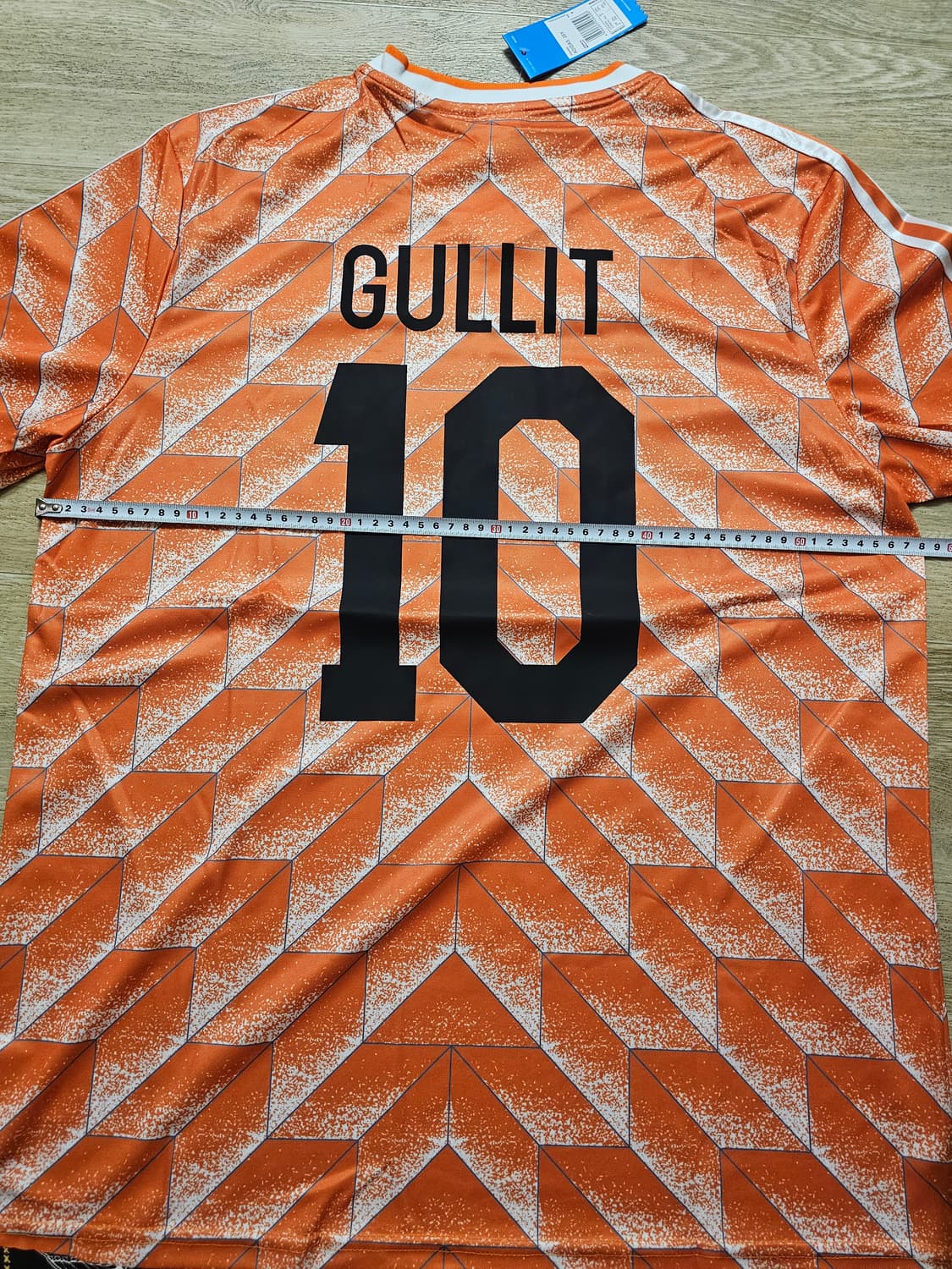 네덜란드 국가대표 루드 굴리트 축구 유니폼 레트로 상품이미지6