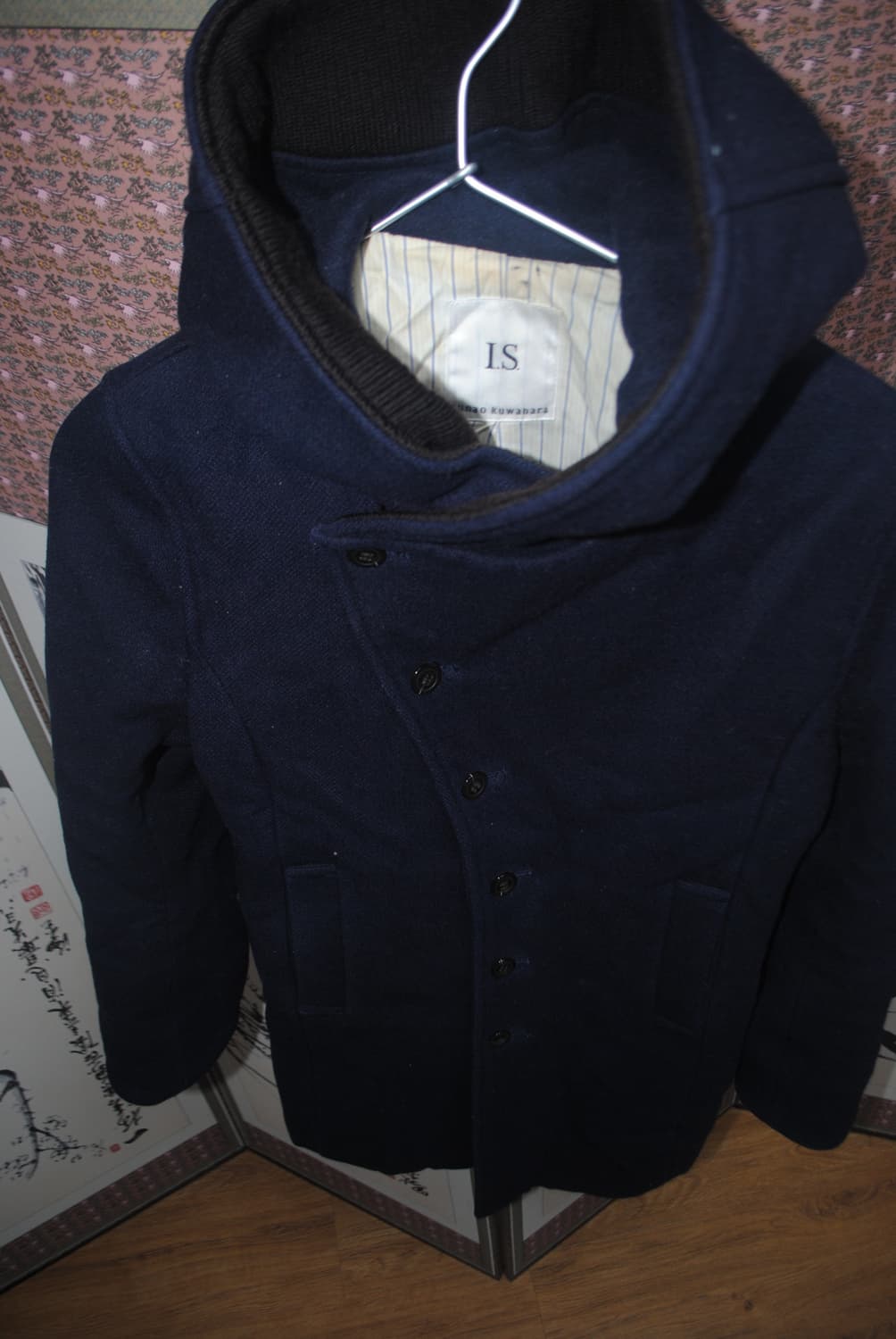 sunaokuwahara 비대칭 코트 상품이미지1