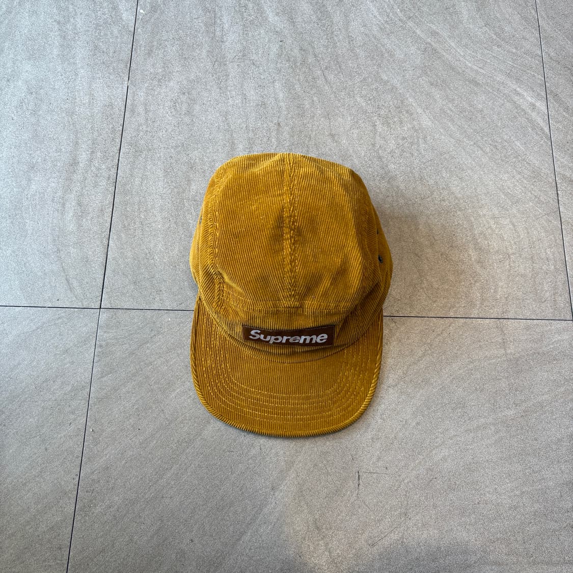 16SS 슈프림 코듀로이 캠프 캡 상품이미지1