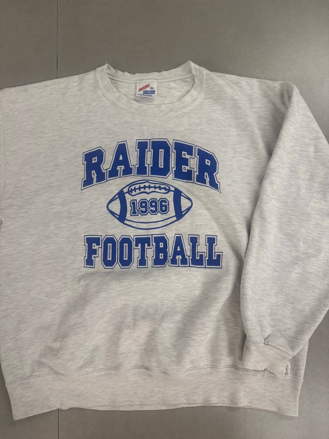 90’s Jerzees Made in USA 스웨트셔츠 XL 상품이미지2