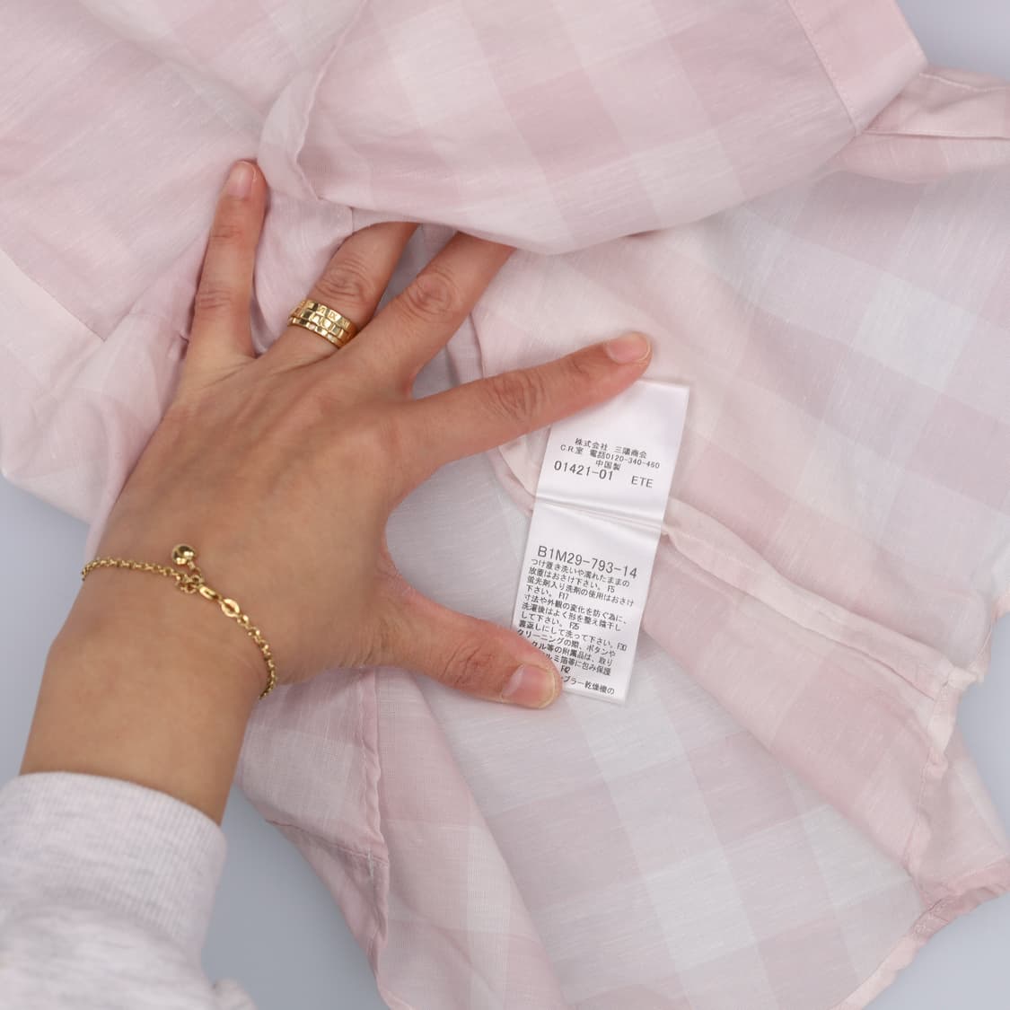 38 버버리 여성 반팔 린넨 셔츠 0323H1 상품이미지5