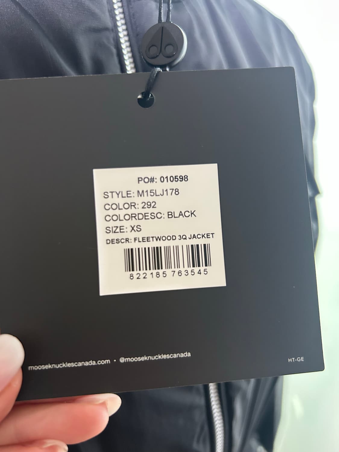 무스너클 FLEETWOOD 3Q JACKET -미착용새상품,택포함- 상품이미지4