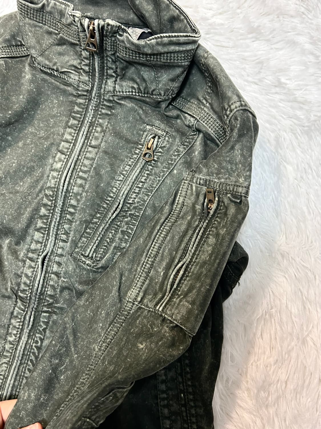 NextWorker xFieldCore fade washed jacket 상품이미지2