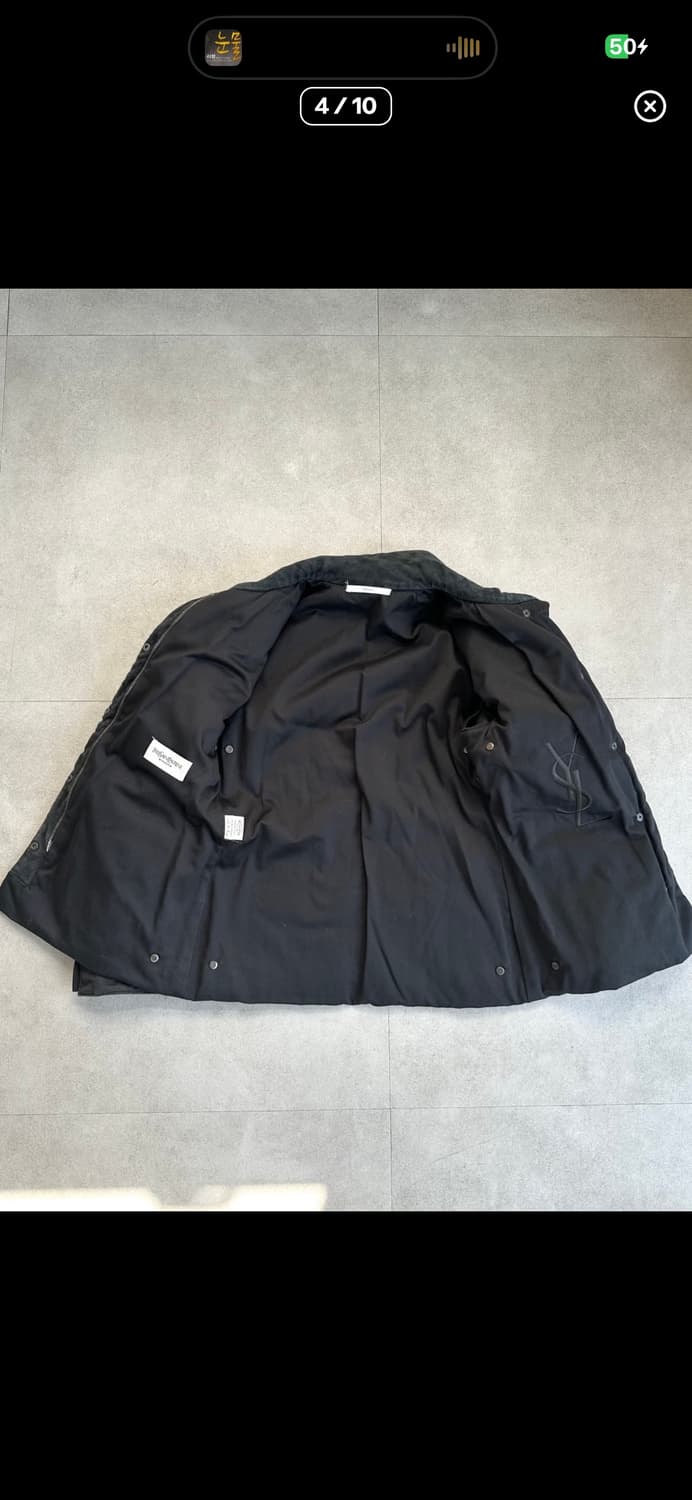 생로랑 2001 톰포드 스웨이드 유틸리티 자켓 상품이미지4