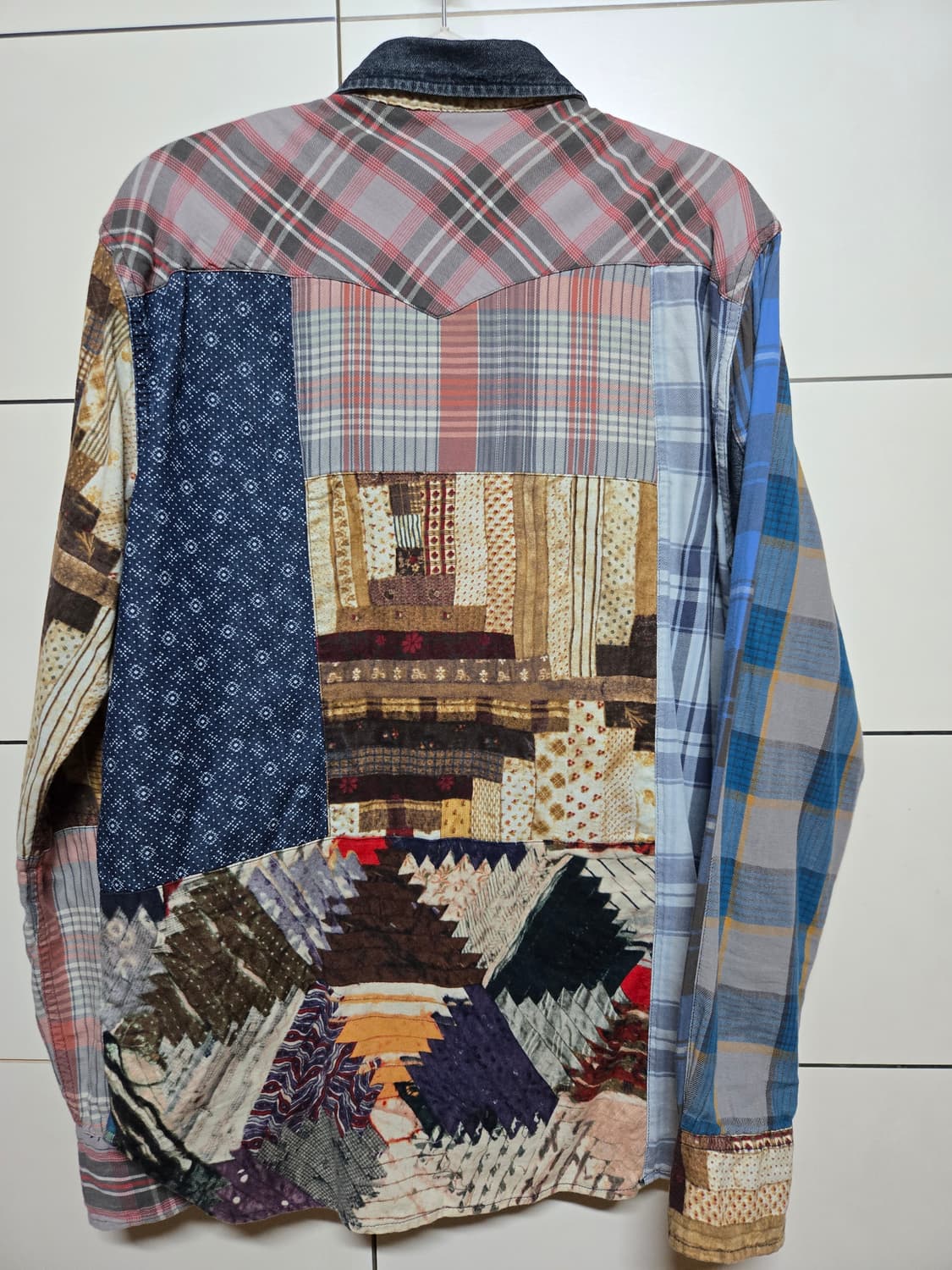 폴로 랄프로렌 데님앤서플라이 패치워크 웨스턴 셔츠 상품이미지7