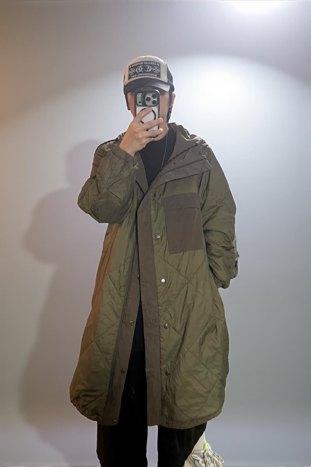 막스마라 리버시블 M-65 퀄팅 야상 자켓 상품이미지2
