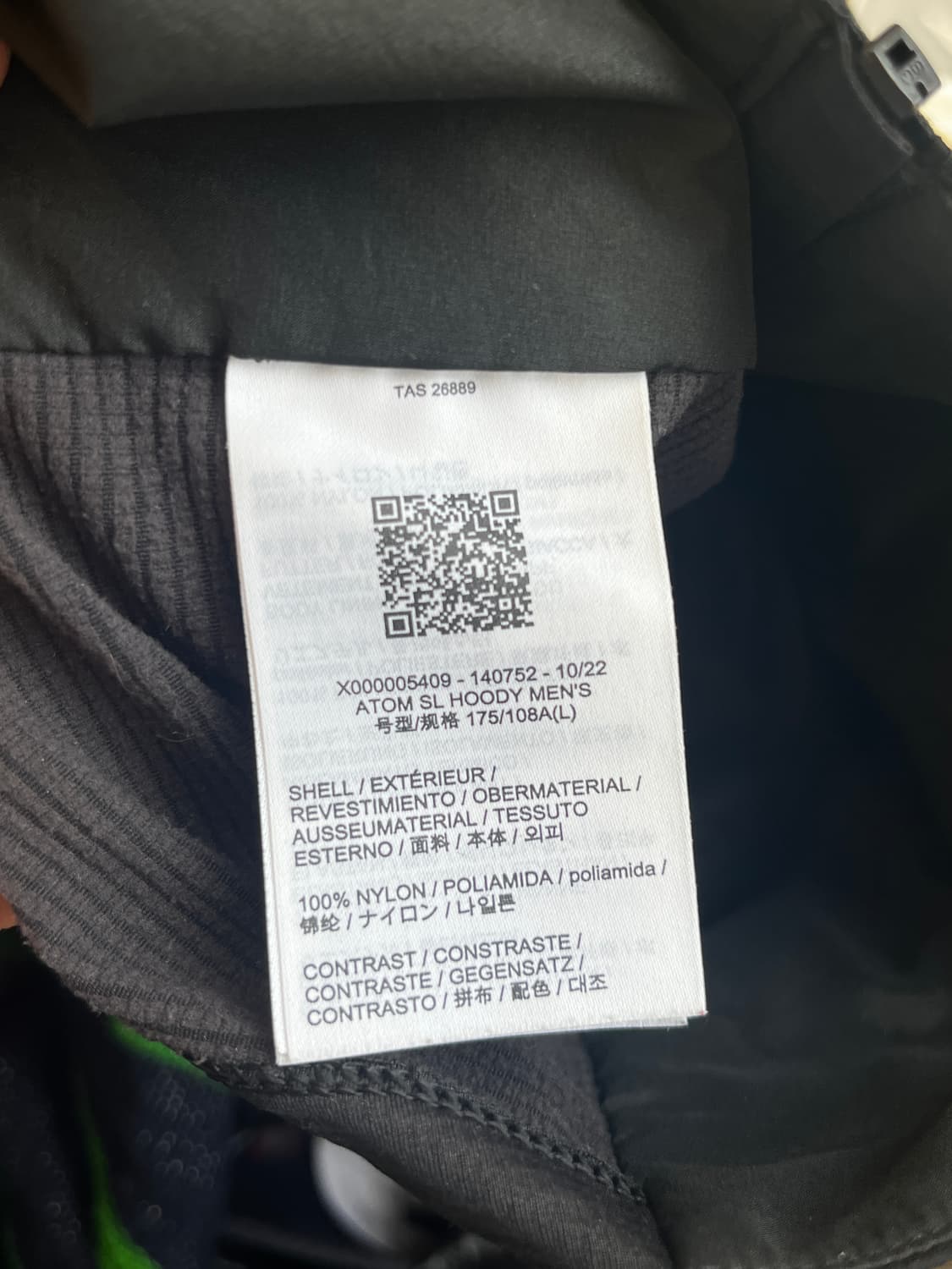 아크테릭스 아톰 SL 블랙 상품이미지4