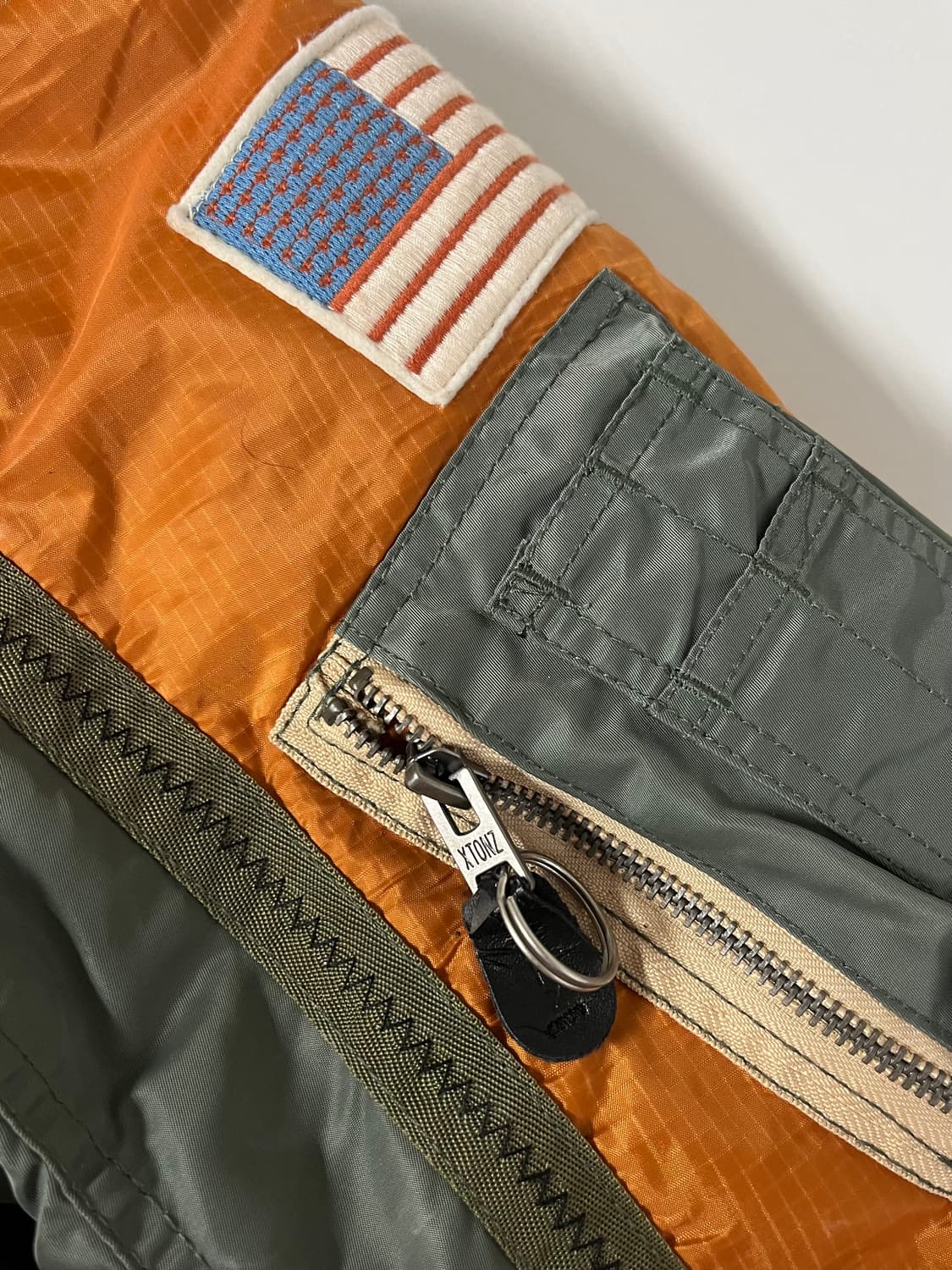 M) 엑스톤즈 MA-1 항공점퍼 카키 상품이미지4