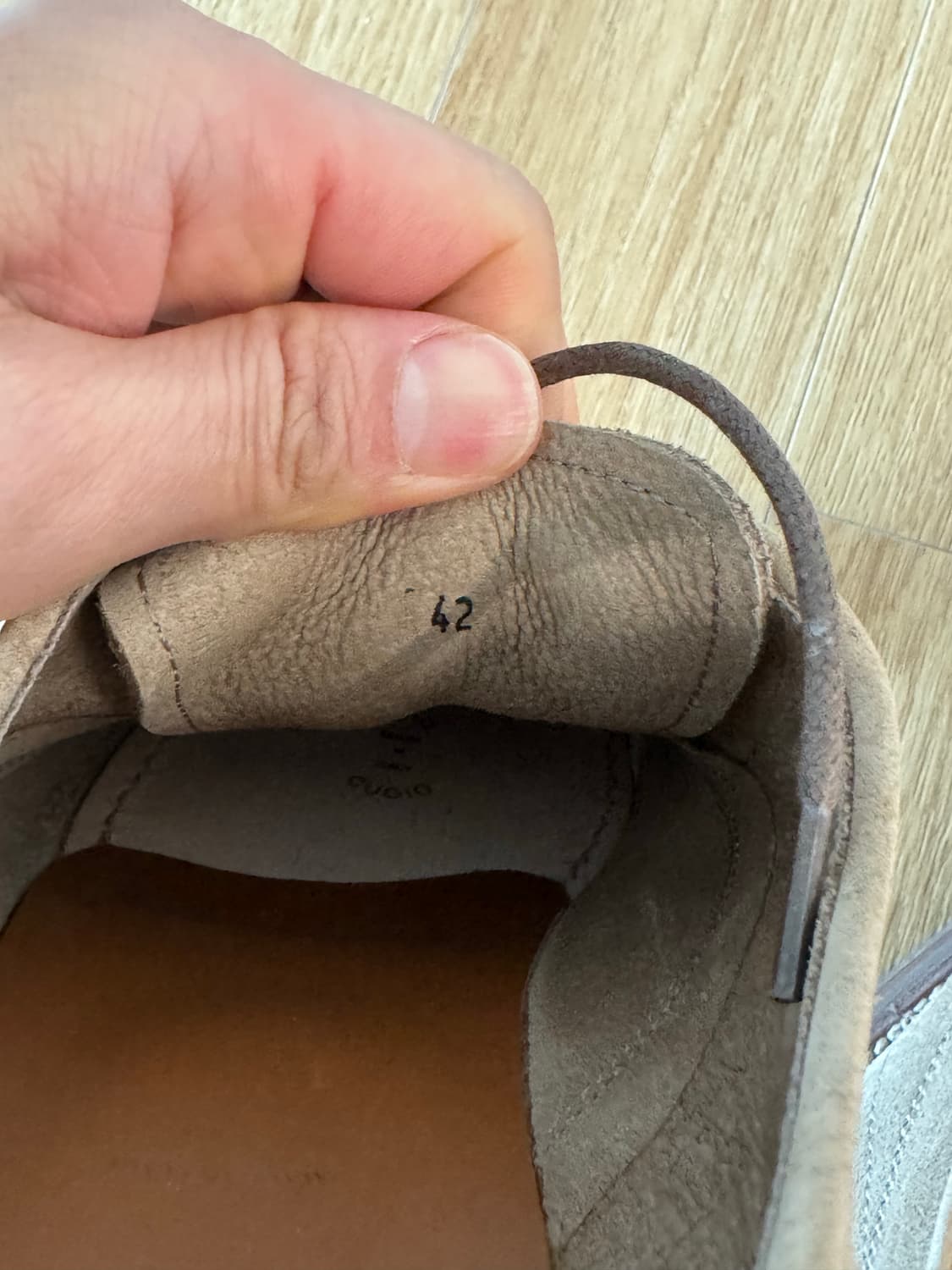 브루넬로 쿠치넬리 스웨이드 더비 슈즈 42 상품이미지10