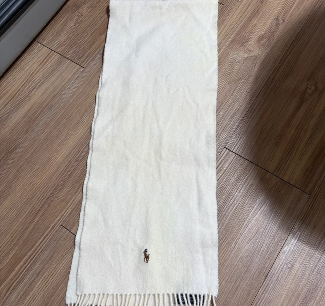 폴로랄프로렌 베이지 울 머플러 상품이미지2