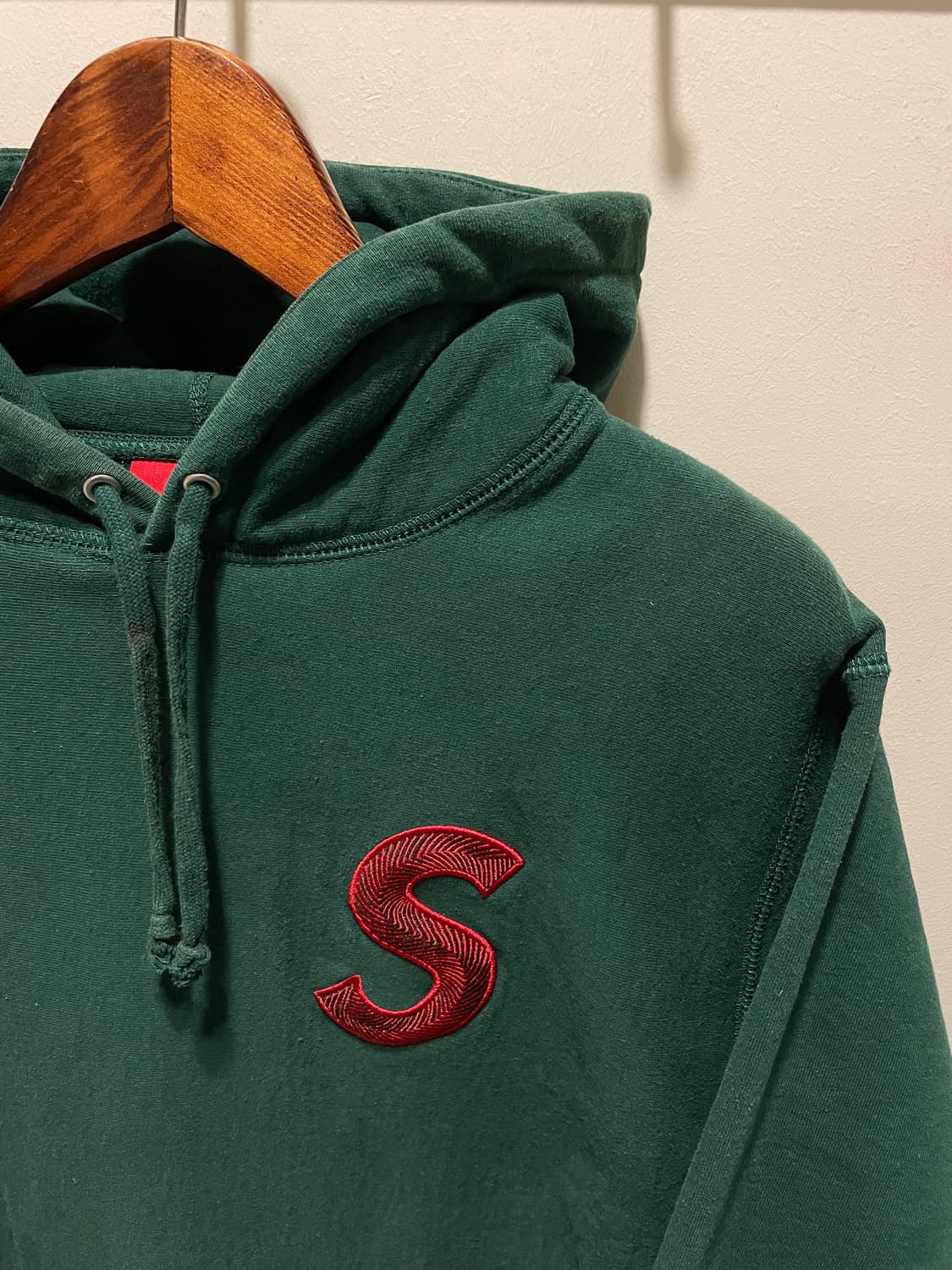 슈프림 2018 S 로고 후드티 L 상품이미지2