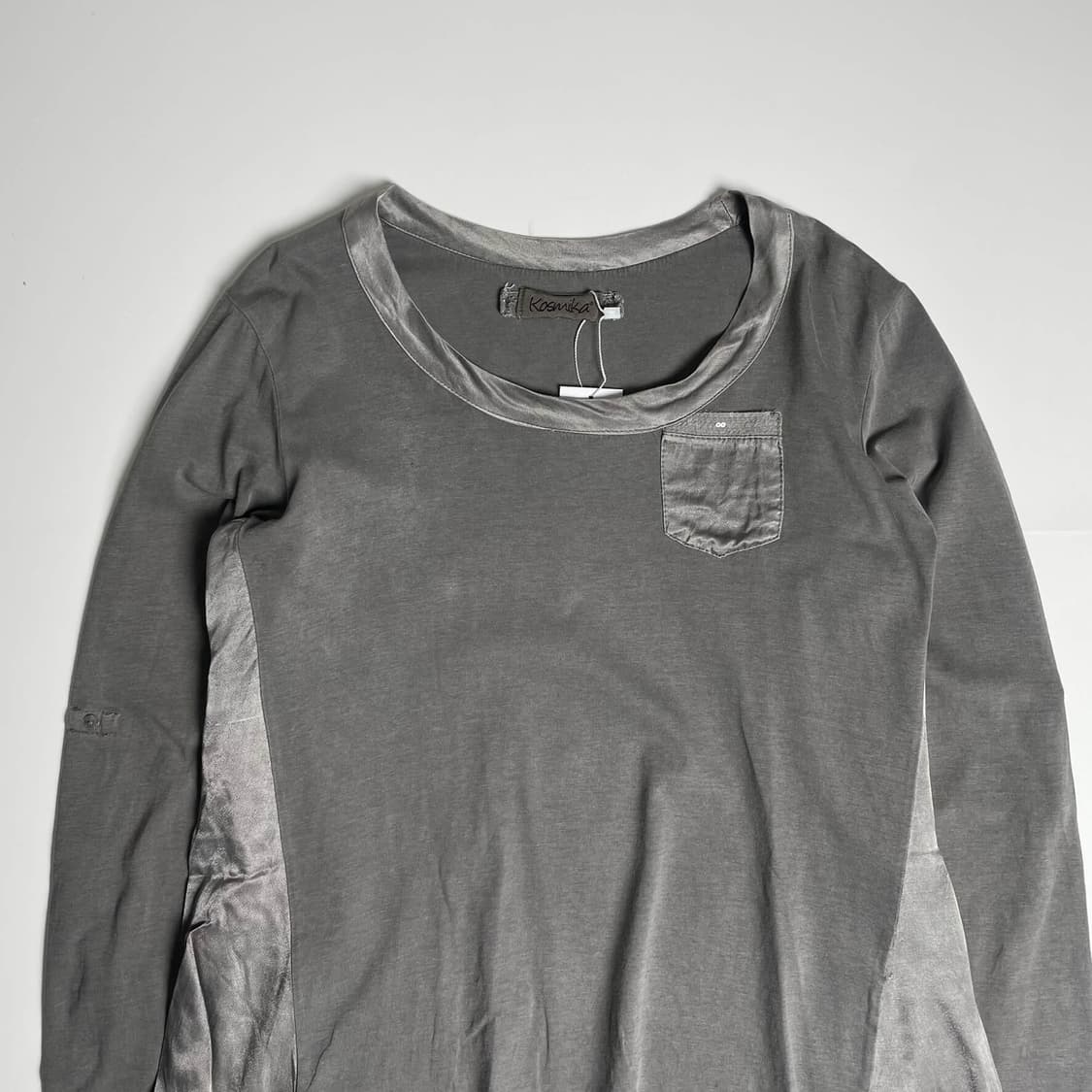 Kosmika 코튼 비스코스 레이어드 롱슬리브 (italy)   상품이미지2