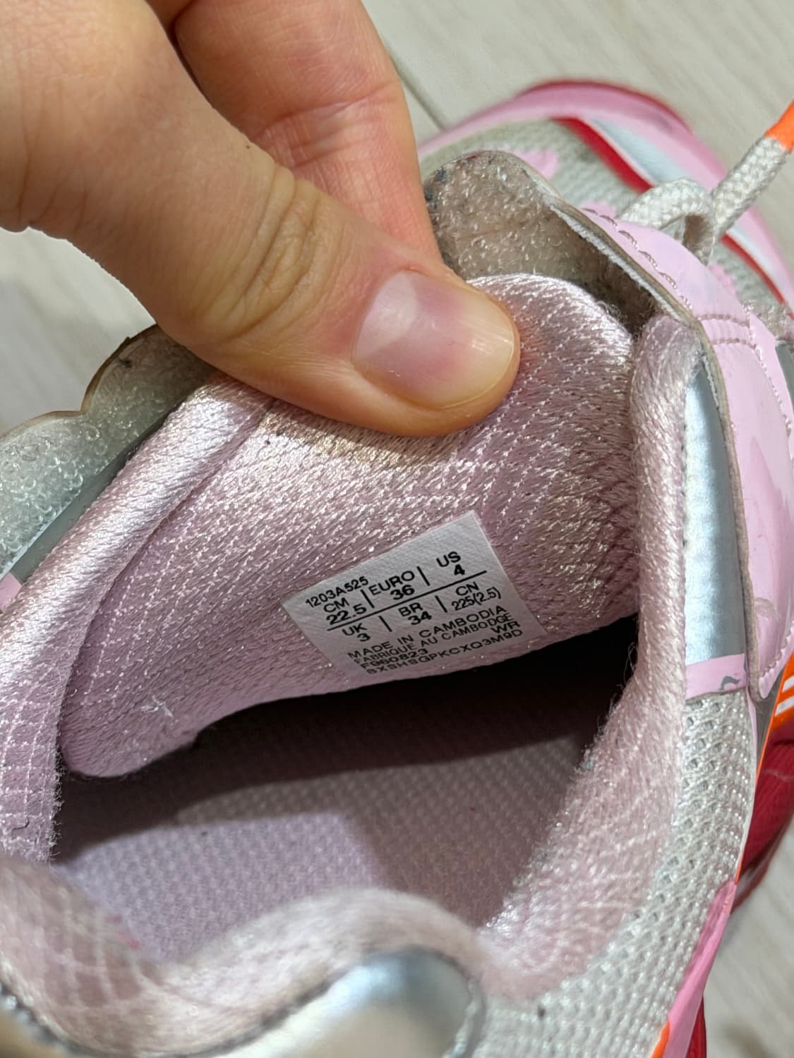 세실리에반센x아식스 GT-2160 화이트 하바네로 225 상품이미지5