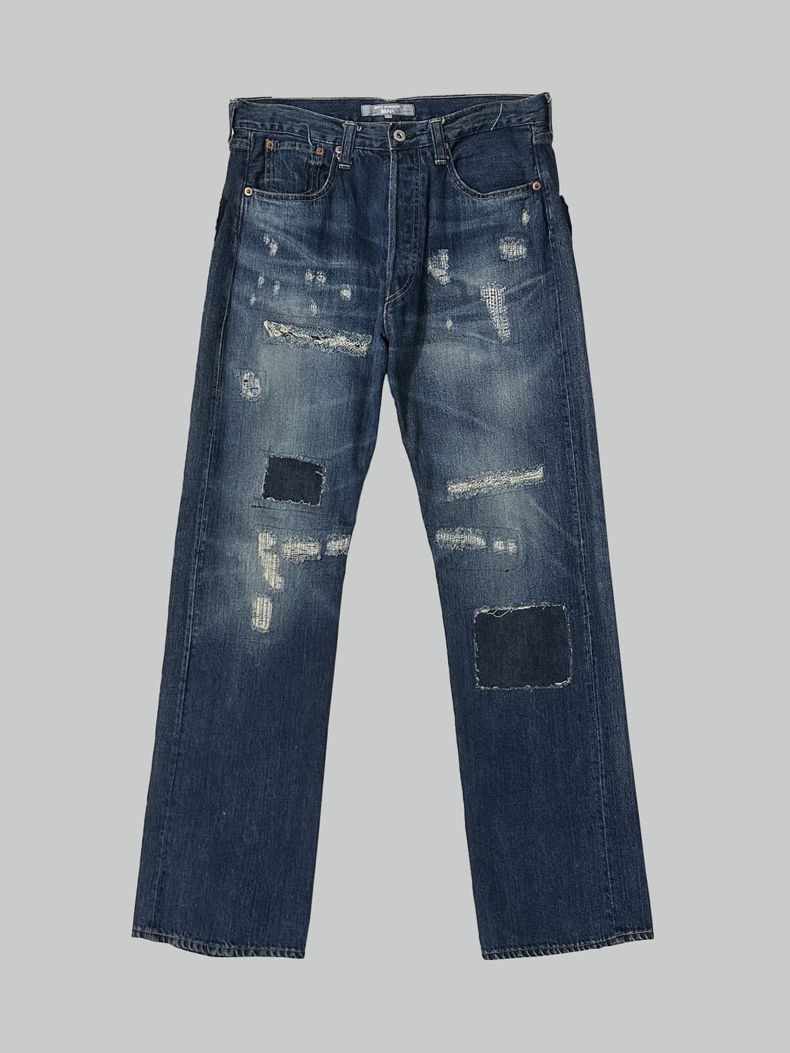 준야 와타나베 24aw 리페어 데님 상품이미지1