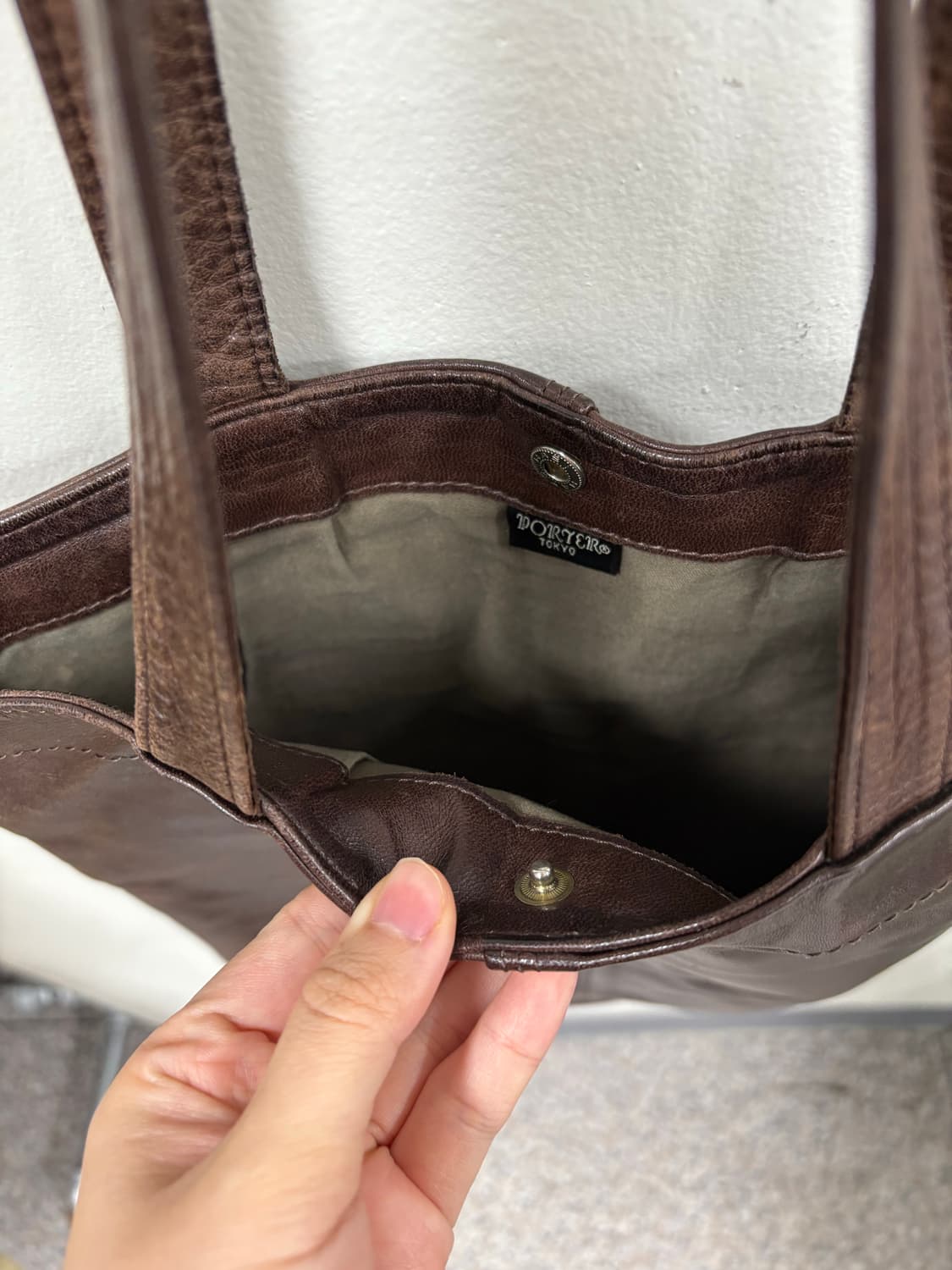 포터 porter 가죽 가방 리얼레더백 상품이미지2